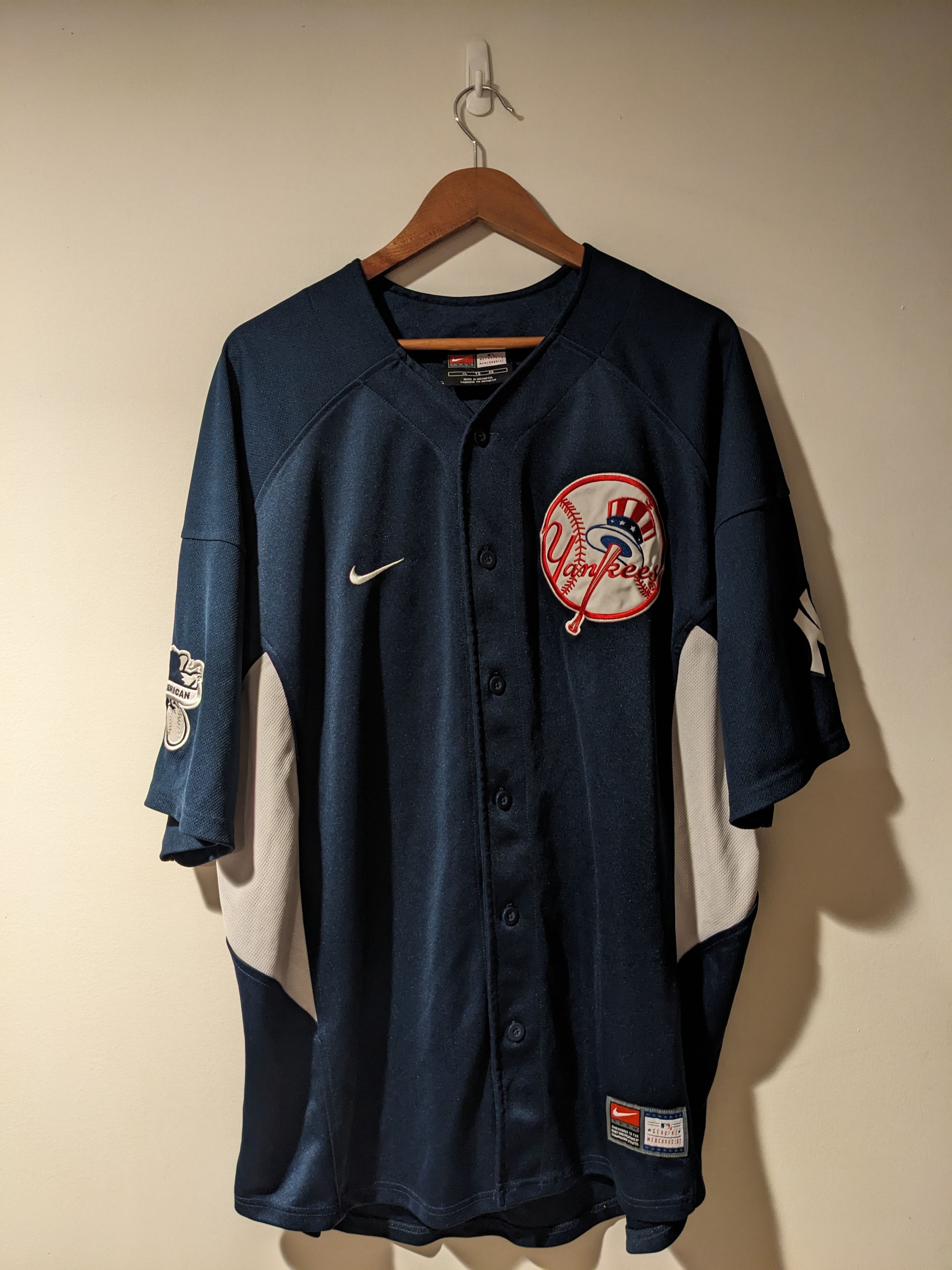 MLB × Nike × Vintage Vintage New York Yankees Rodriguez MLB Baseball Jersey Size US XL / EU 56 / 4 - 5 Thumbnail