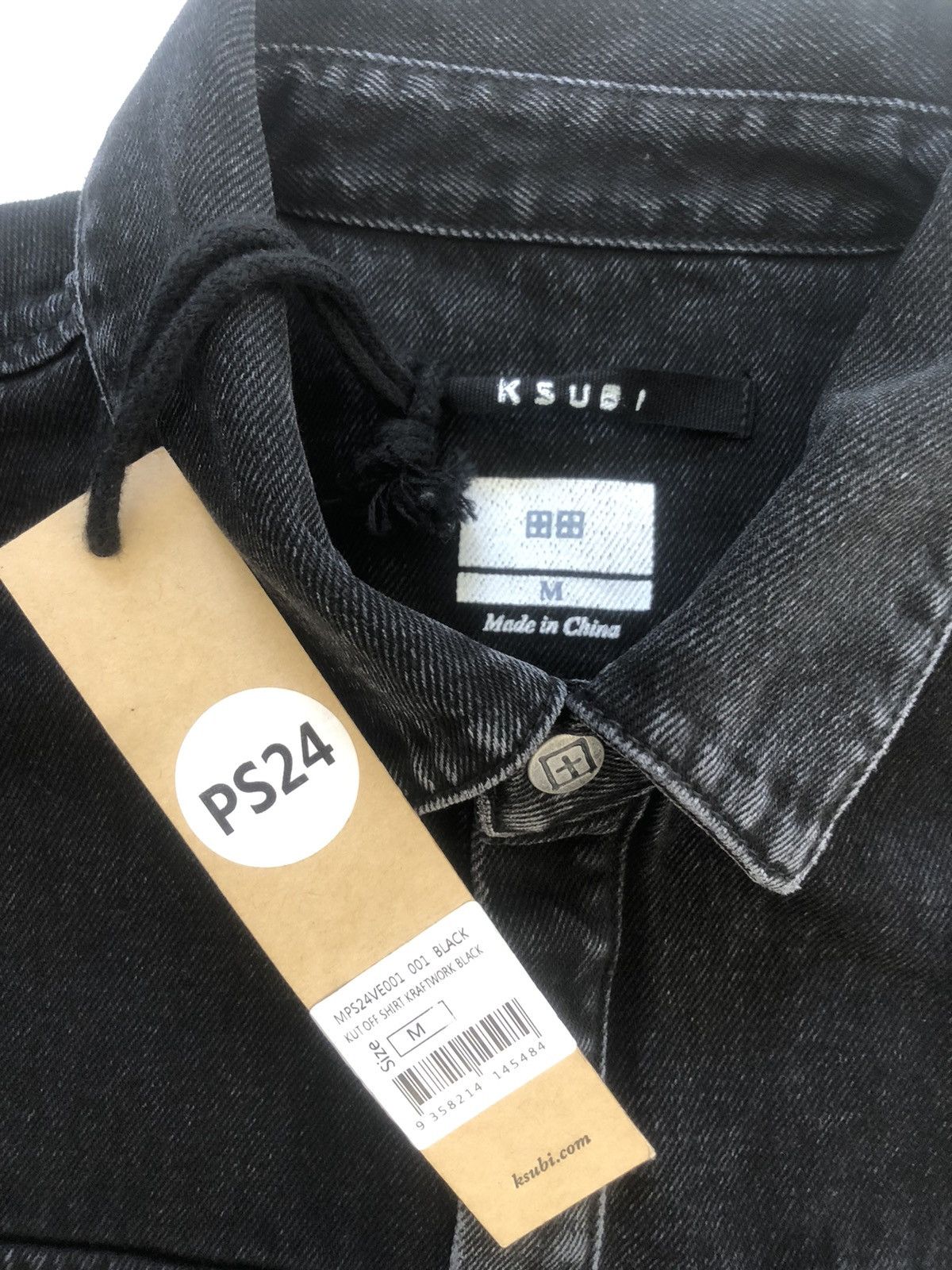 Ksubi **UNRELEASED!! Kut Off Shirt Kraftwork Black Size US M / EU 48-50 / 2 - 3 Thumbnail