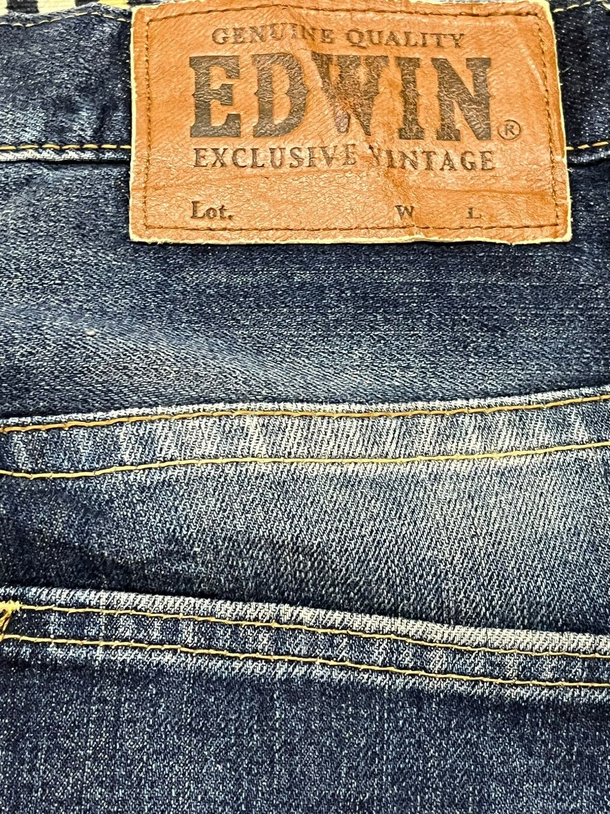 Edwin Vintage Edwin XV Distressed Denim Size US 33 - 9 Thumbnail