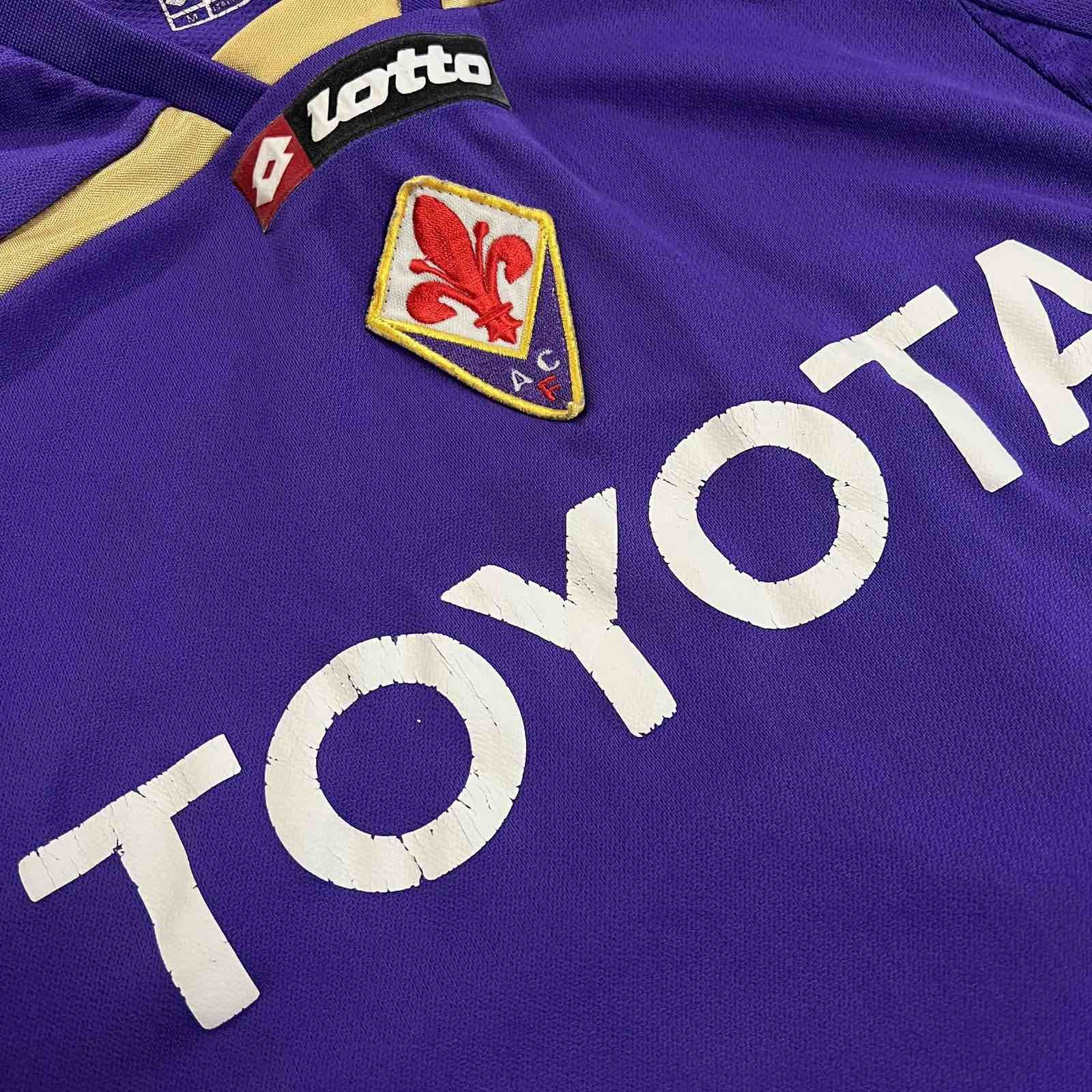 Vintage Rare Lotto ACF Fiorentina Soccer Jersey Juan Vargas Men M Size US M / EU 48-50 / 2 - 7 Thumbnail