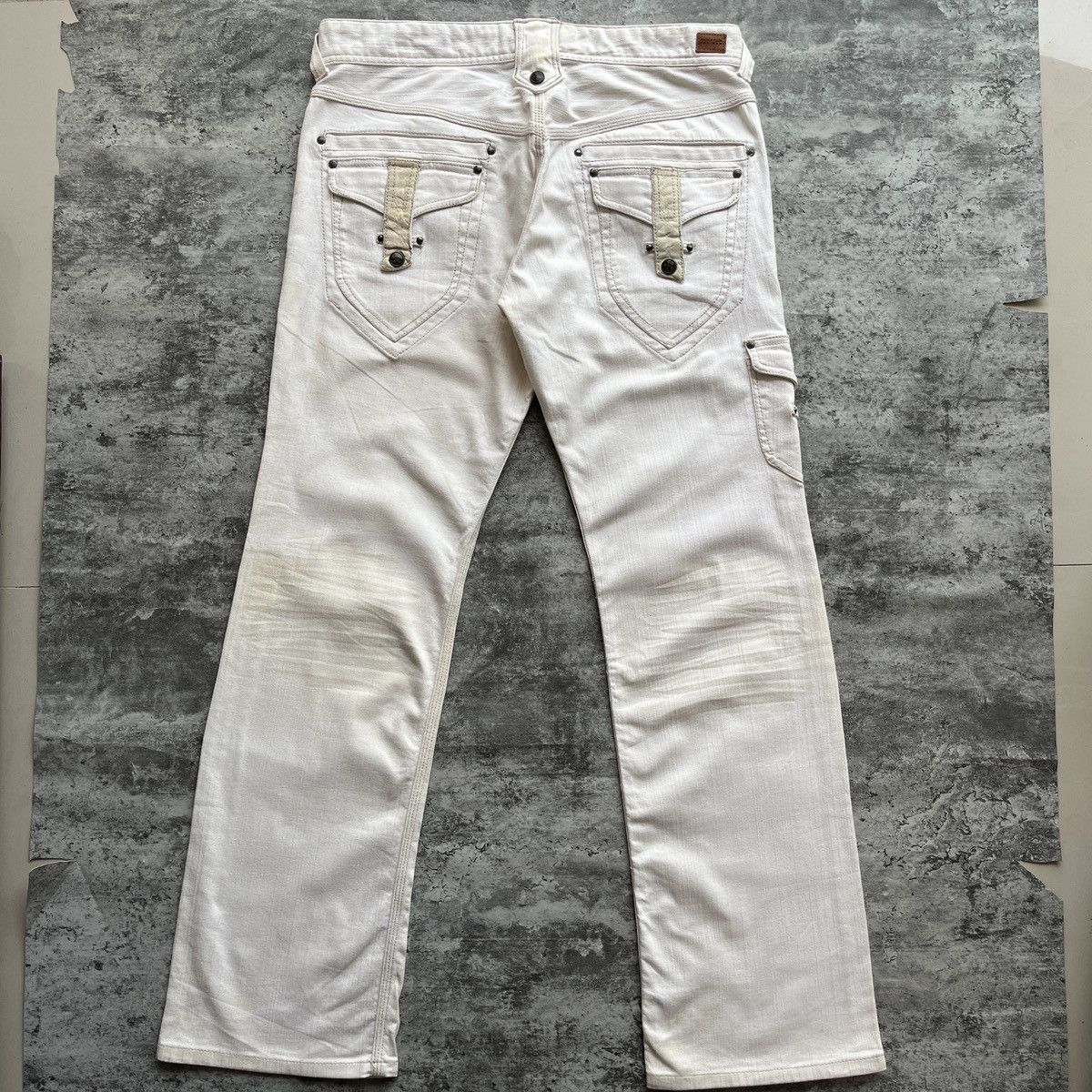 Japanese Brand 2000’s Nicole Club For Men NCFM Jeans Size US 34 / EU 50 - 2 Thumbnail