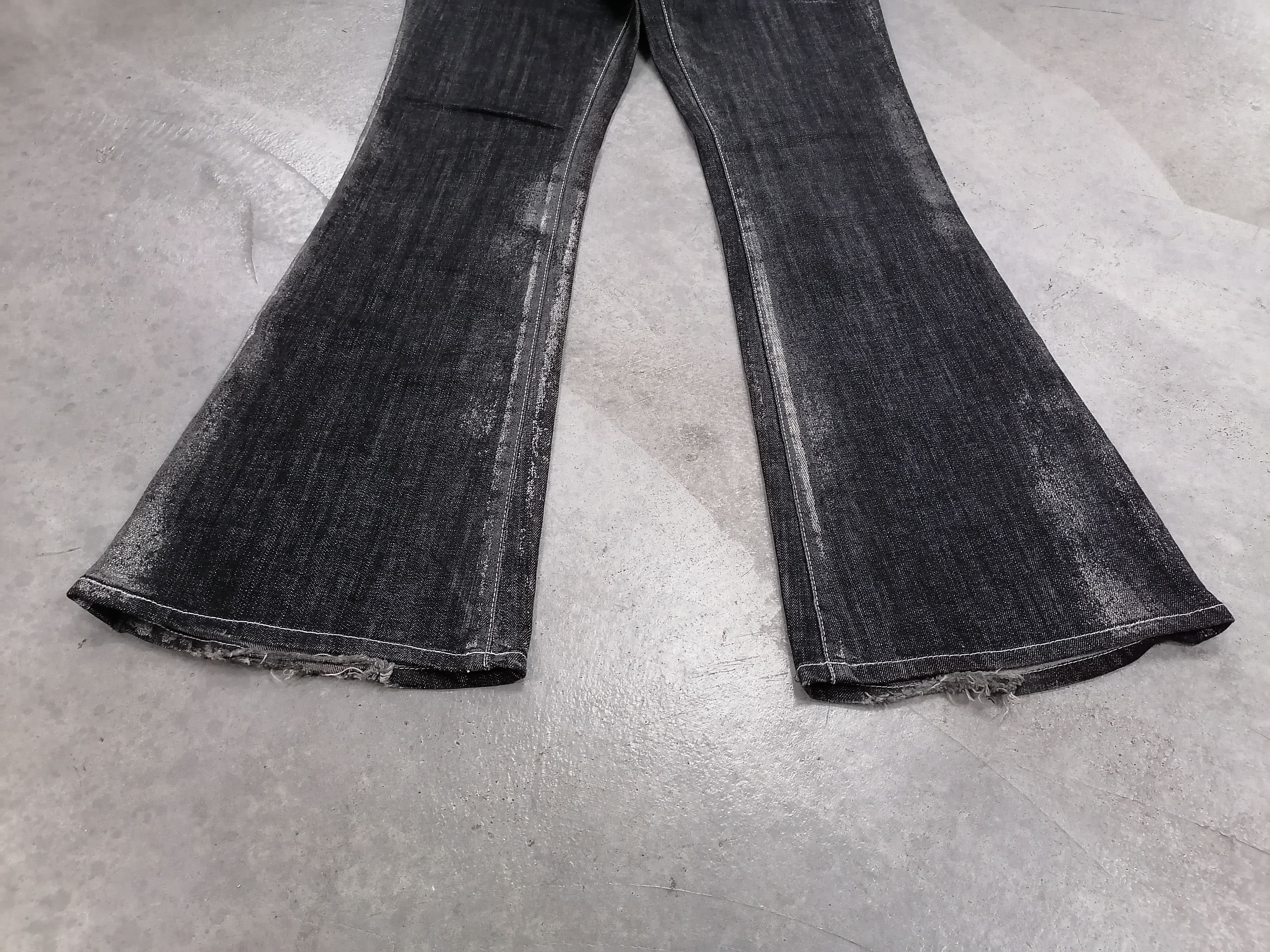 Japanese Brand × Tornado Mart Flare Jeans Splattered Tornado Mart Denim Pants Size US 28 / EU 44 - 4 Thumbnail
