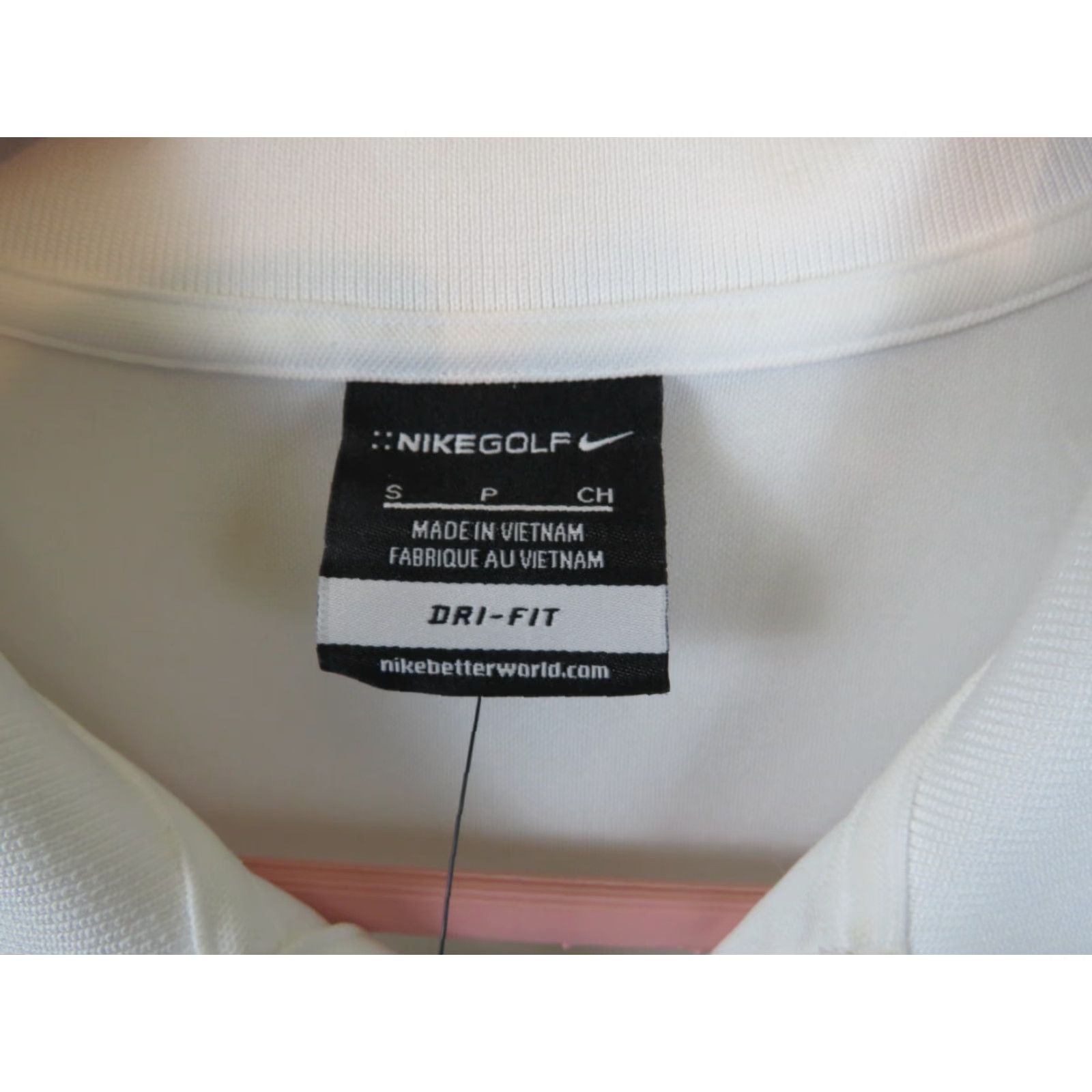 Nike Nike polo shirt Nike Dri-FIT Golf Polo S White Men Mens Size US S / EU 44-46 / 1 - 4 Thumbnail