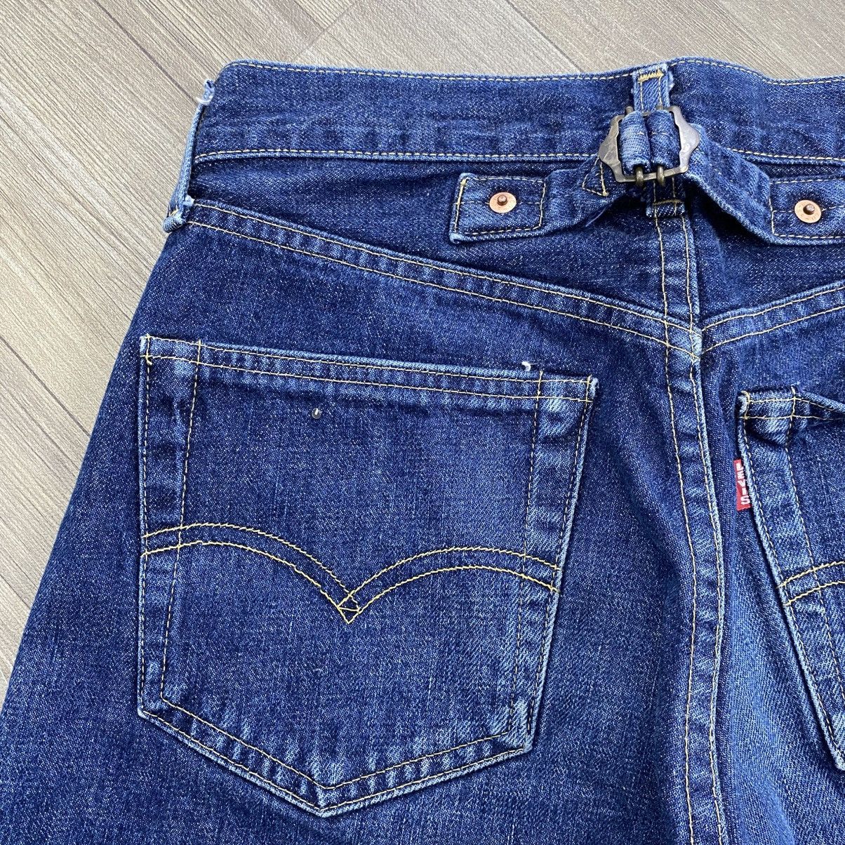 Levi's 🇯🇵 1990s Levis 702xx Selvedge Buckle Back Faded Blue Jeans Size US 27 - 17 Thumbnail