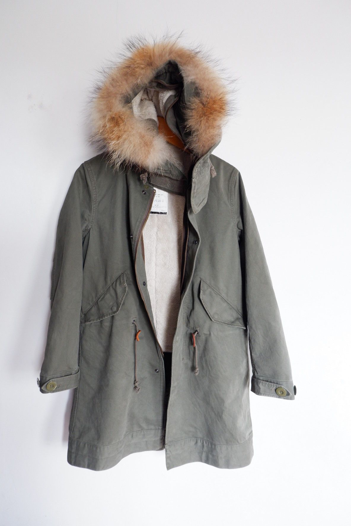 GOA Vintage Faux Fur Sherpa Edition Japan Parka Jacket Size US S / EU 44-46 / 1 - 3 Thumbnail