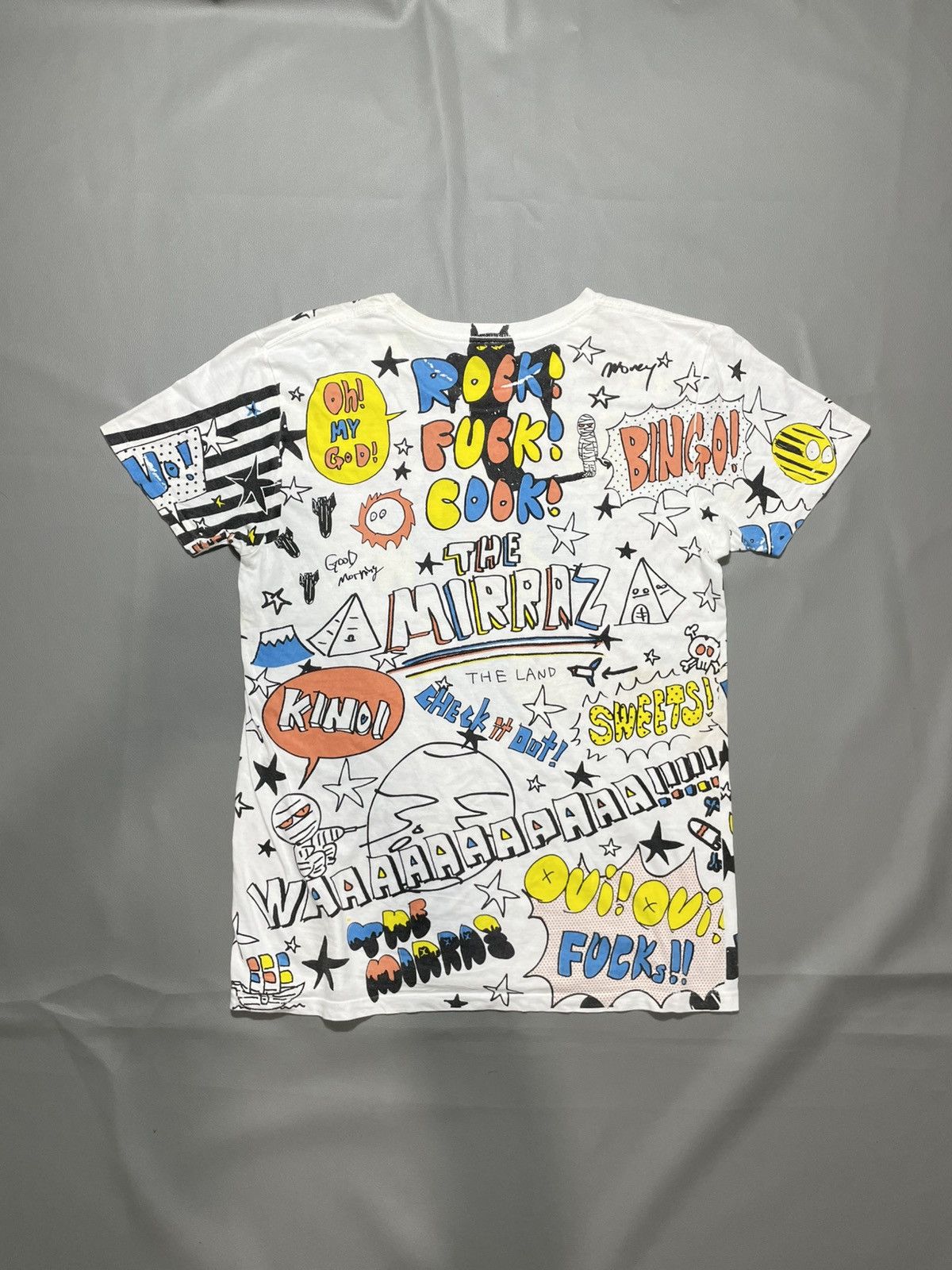 Hysteric Glamour Japanese Daluc Poem Art Tee gravity style Size US M / EU 48-50 / 2 - 2 Thumbnail