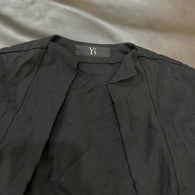 Y's Y's Irregularly pleated thin jacket Size US M / EU 48-50 / 2 - 2 Thumbnail