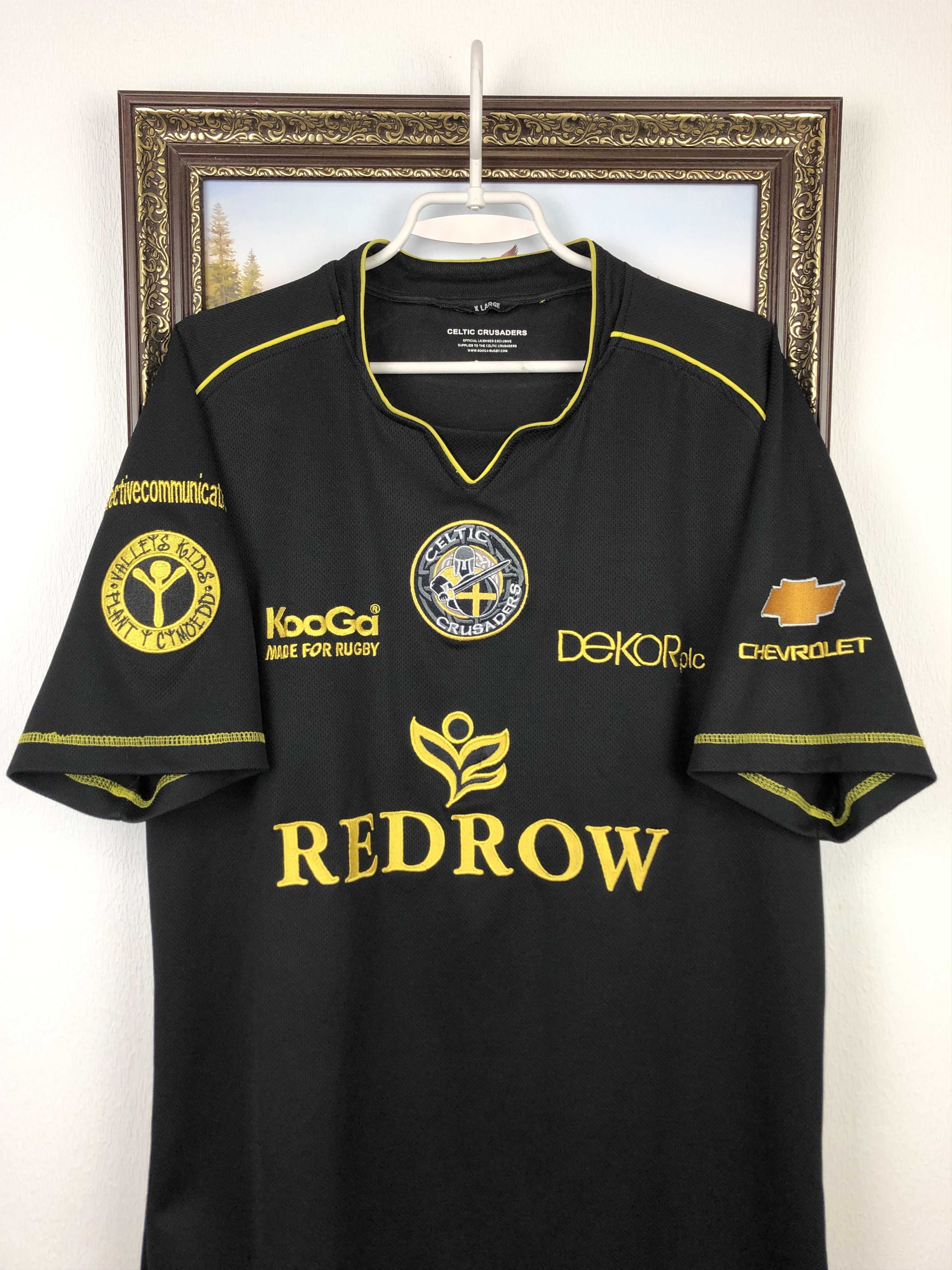 Other Rare Celtic Crusaders Super League Rugby Kooga Jersey Shirt Size US XL / EU 56 / 4 - 2 Thumbnail