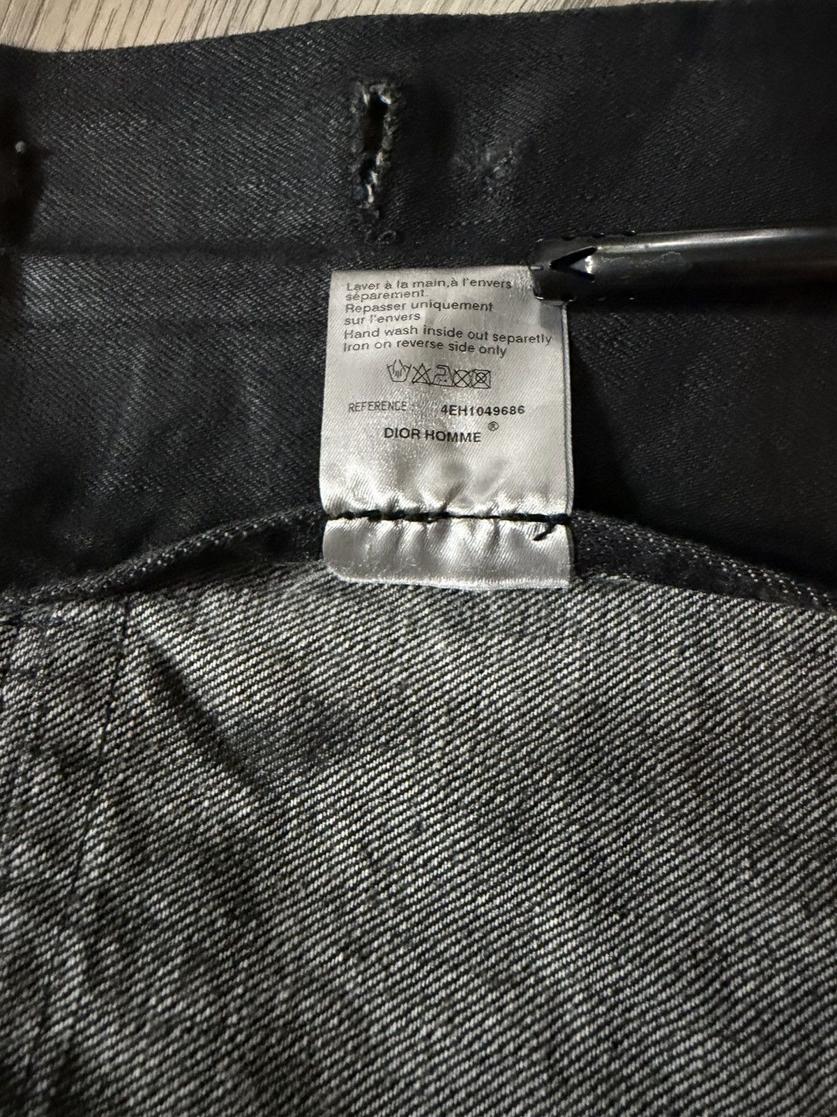 Dior Dior Homme SS04 ‘Strip’ Denim Jacket Size S / US 4 / IT 40 - 6 Thumbnail