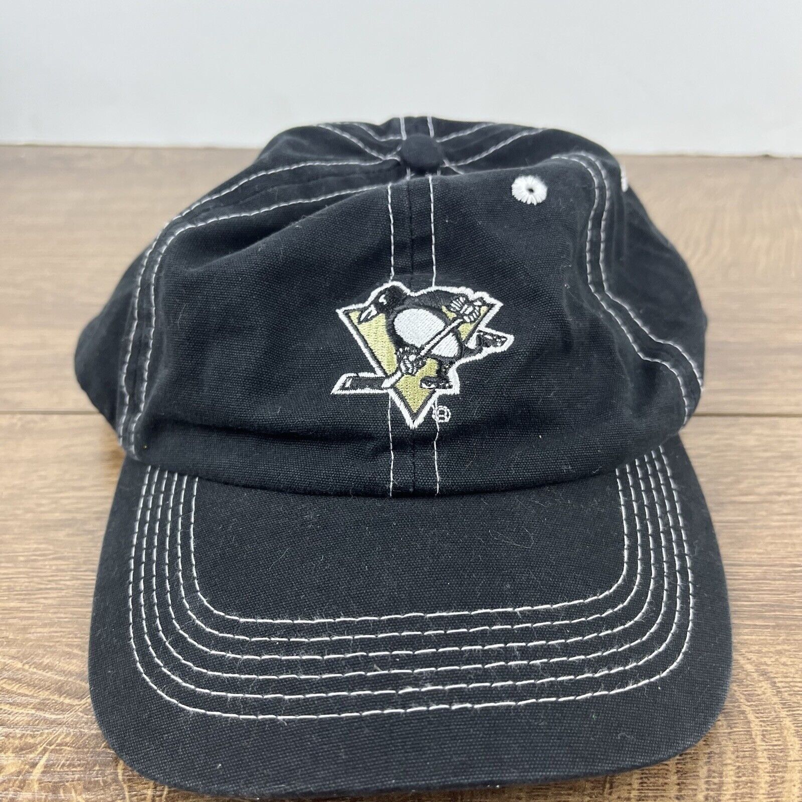 Other Pittsburgh Penguins Hat Black NHL Penguin Cap Hat Adjustable Size ONE SIZE - 7 Thumbnail