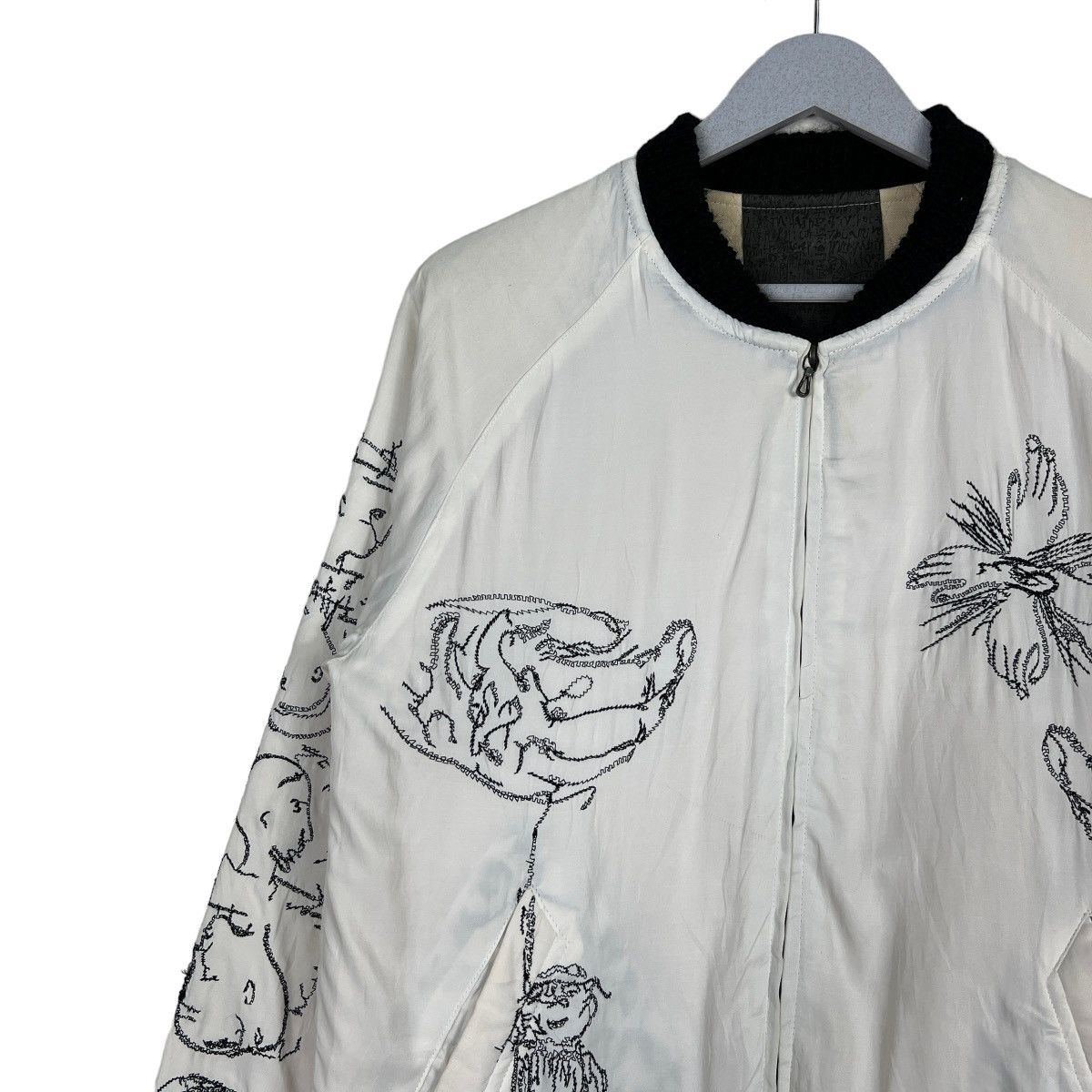 Japanese Brand 🔥 REBIRTH EMBROIDERY BOMBER JACKET MADE IN JAPAN Size US S / EU 44-46 / 1 - 5 Thumbnail