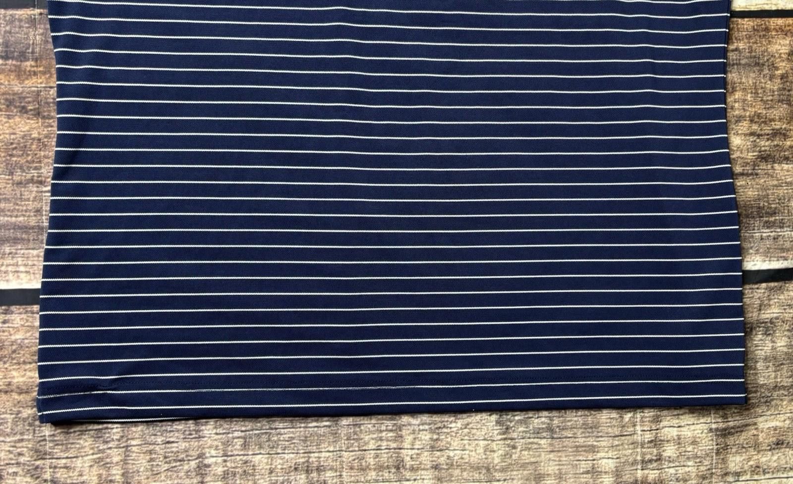 Other Rhoback Polo Shirt Womens XL Navy Striped Stretch Golf Top Size XL / US 12-14 / IT 48-50 - 7 Thumbnail