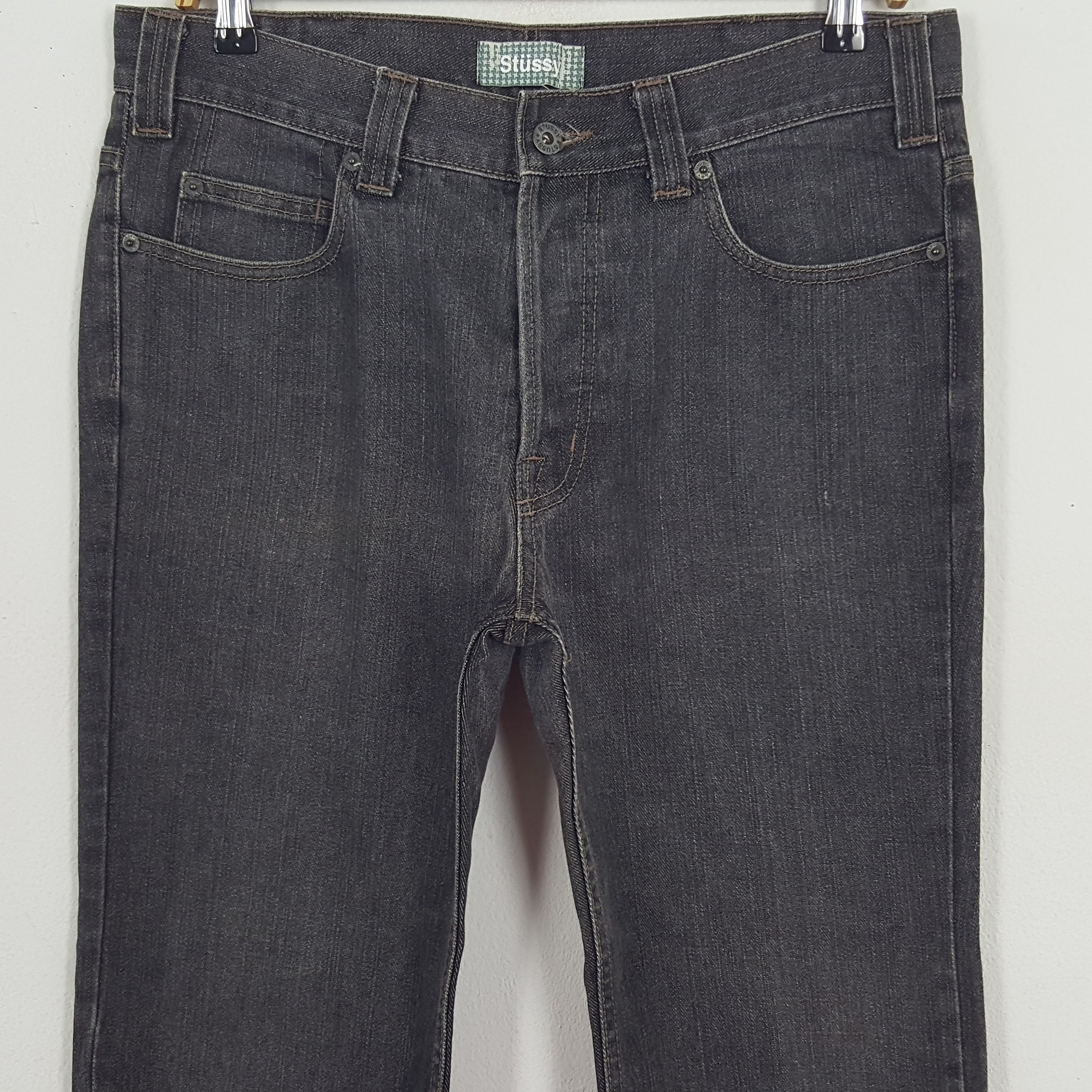 Stussy × Vintage Vintage Stussy Streetwear Style Denim Jeans Size US 33 - 5 Thumbnail