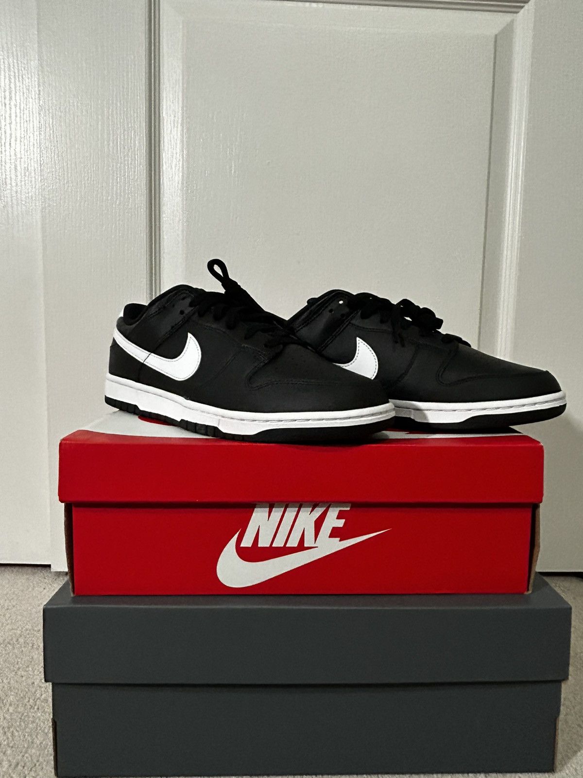 Nike Nike Dunk Low Black Panda 2.0 Size US 11 / EU 44 - 1 Thumbnail
