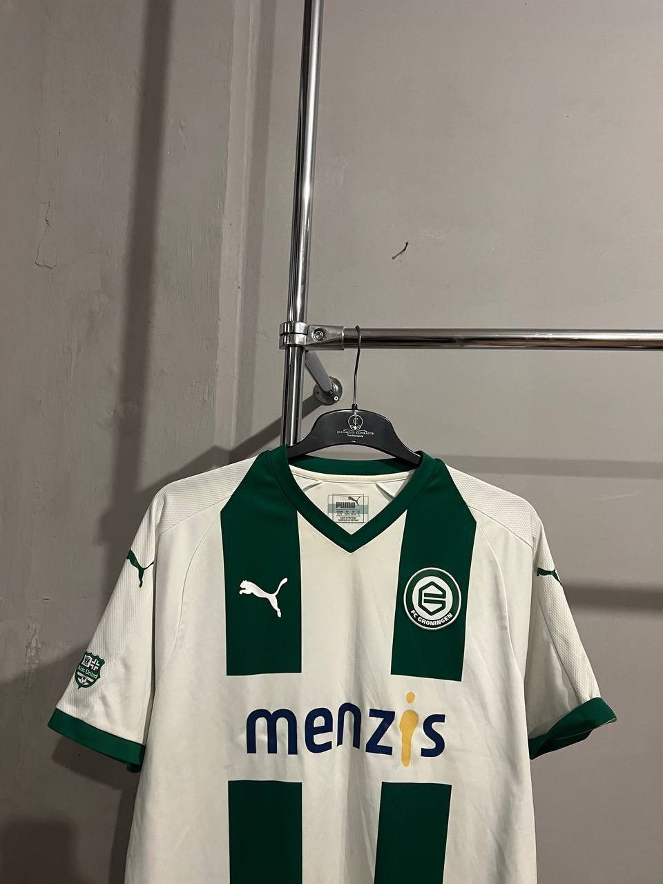 Puma 2017/18 FC GRONINGEN #10 MATCH WORN SOCCER JERSEY SHIRT XL Size US XL / EU 56 / 4 - 4 Thumbnail