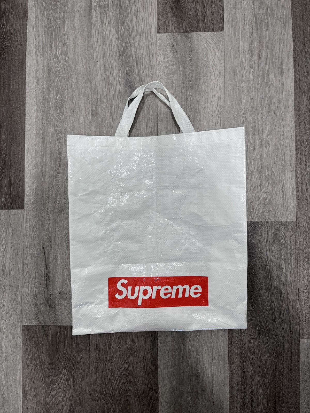 Supreme Supreme Canvas Tote Bag White | Grailed