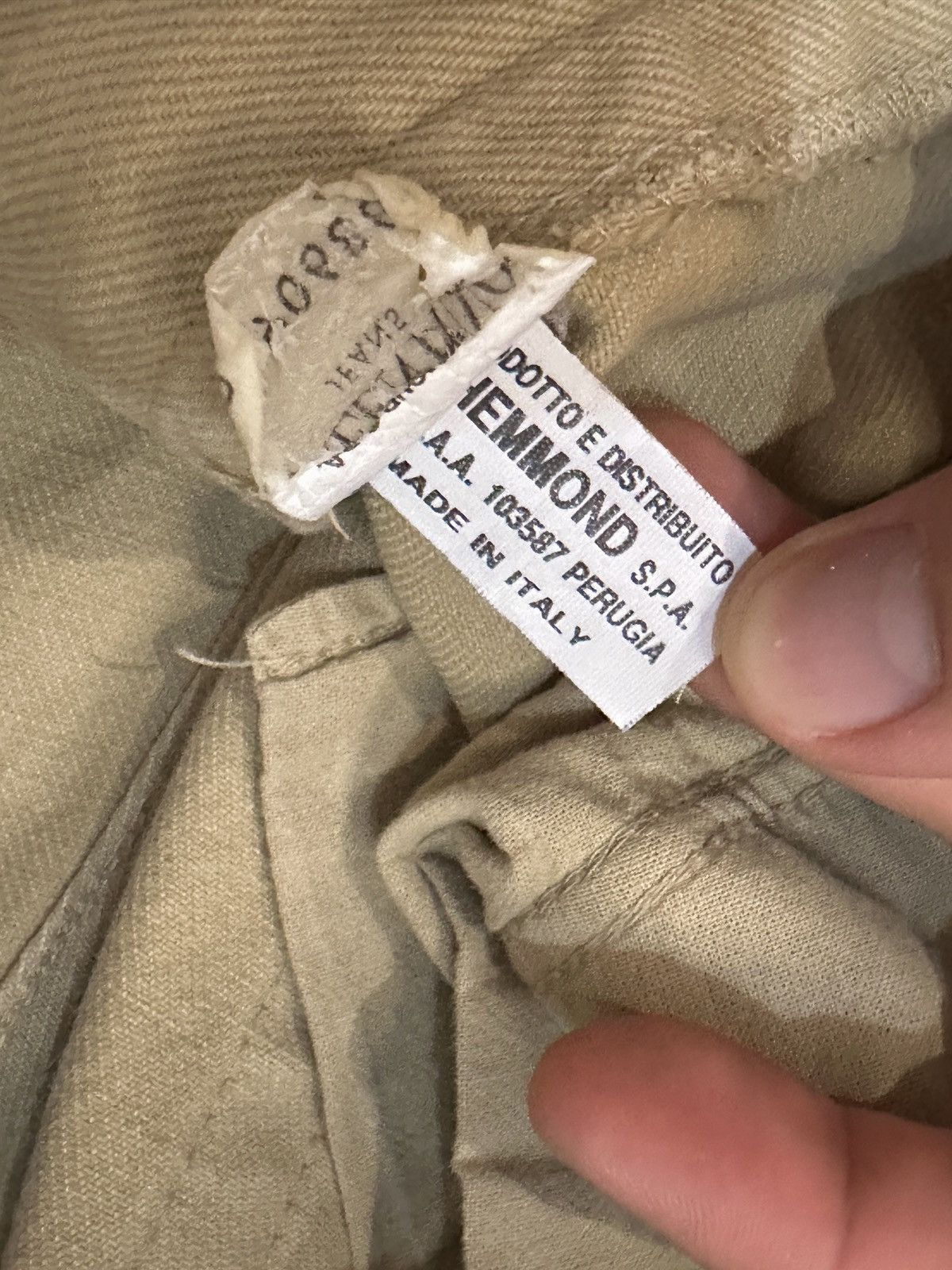 Valentino × Vintage Valentino Jeans Vintage 90s Beige Casual Pants Size US 33 - 9 Thumbnail