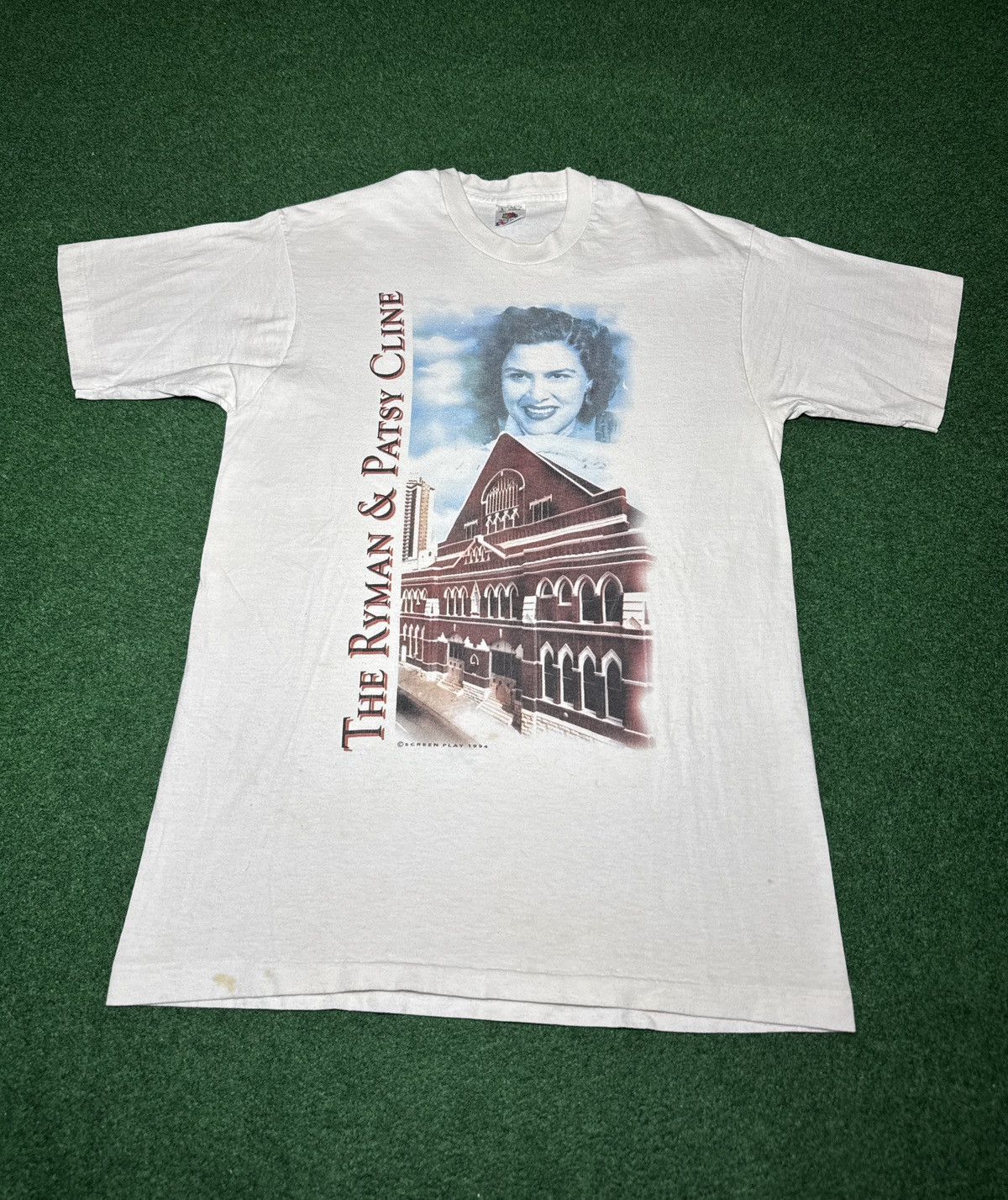 Band Tees Patsy Cline Ryman Nashville 90s M/L 20x30 Concert T Shirt Size US L / EU 52-54 / 3 - 1 Thumbnail
