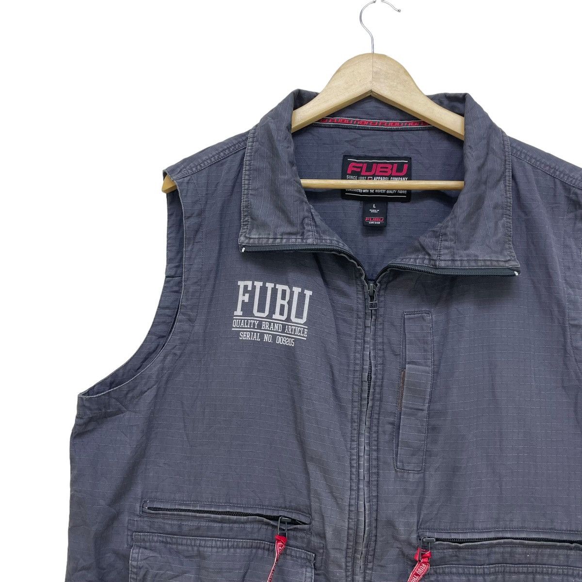 Band Tees × Fubu × Vintage Fubu Vest Jacket Size US L / EU 52-54 / 3 - 3 Thumbnail