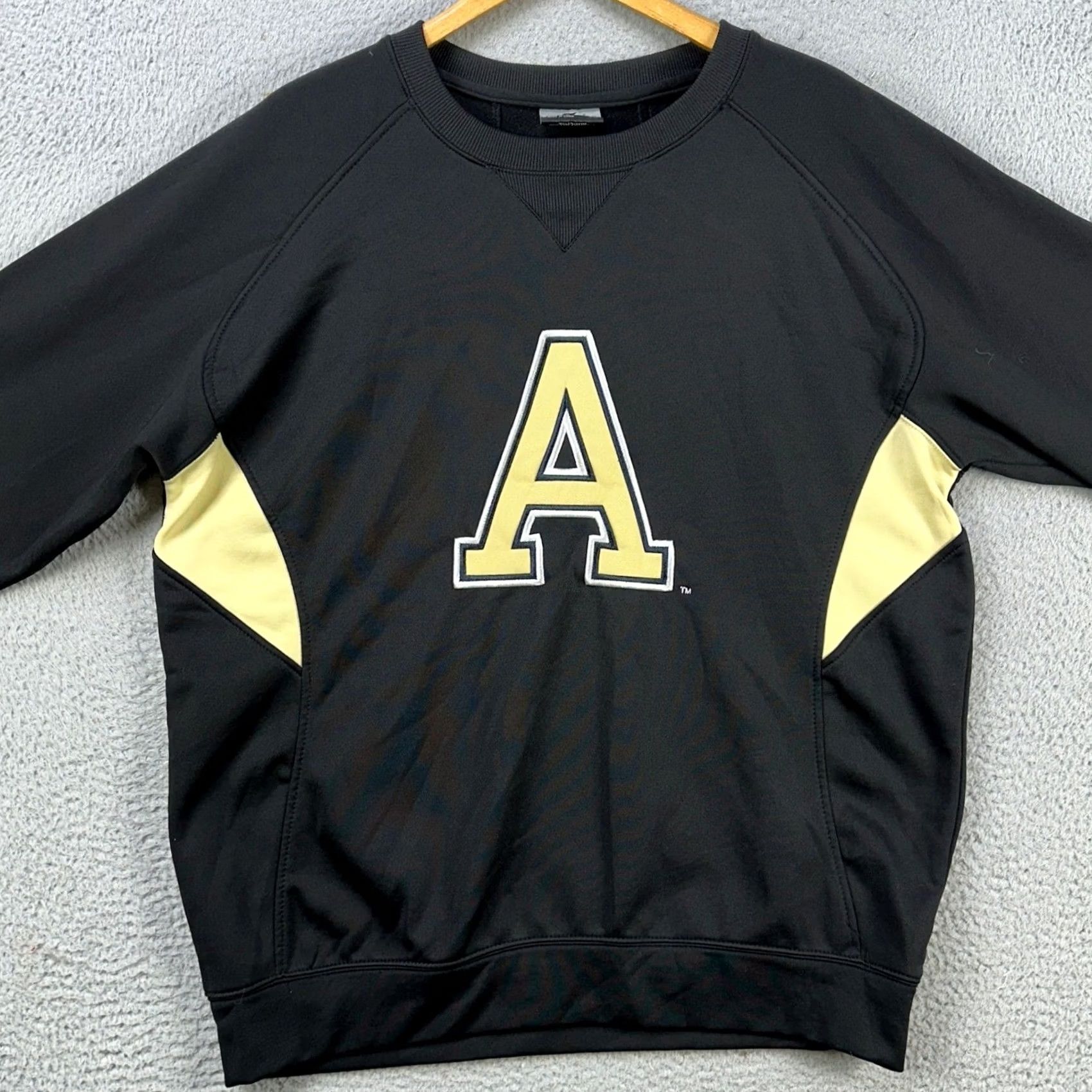 Vintage VINTAGE Army Black Knights Sweatshirt Crewneck Mens XL Black Long Sleeve Logo Colosseum Size US XL / EU 56 / 4 - 4 Thumbnail