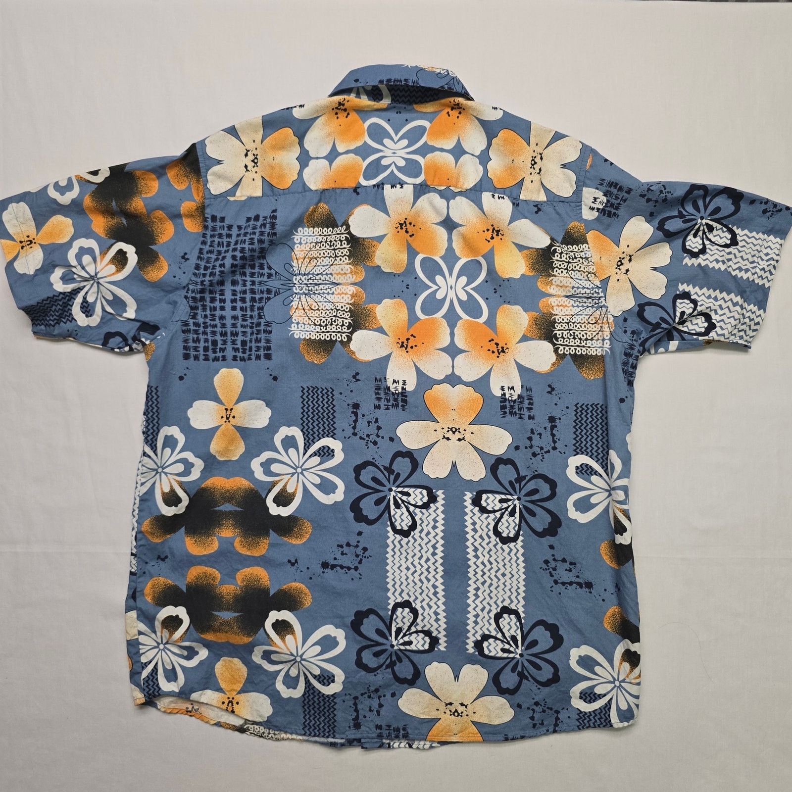 Pineapple Connection × Vintage Vintage Pineapple Connection Hawaiian Floral Tropical Shirt Size US L / EU 52-54 / 3 - 7 Thumbnail
