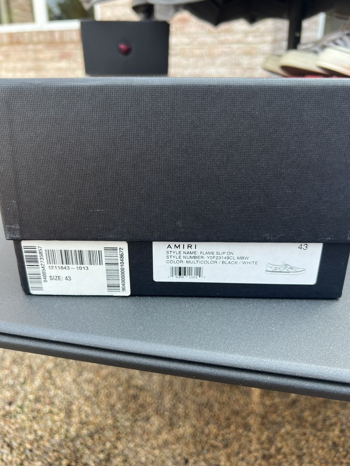 Amiri Amiri flame slip-on Size US 10 / EU 43 - 7 Thumbnail