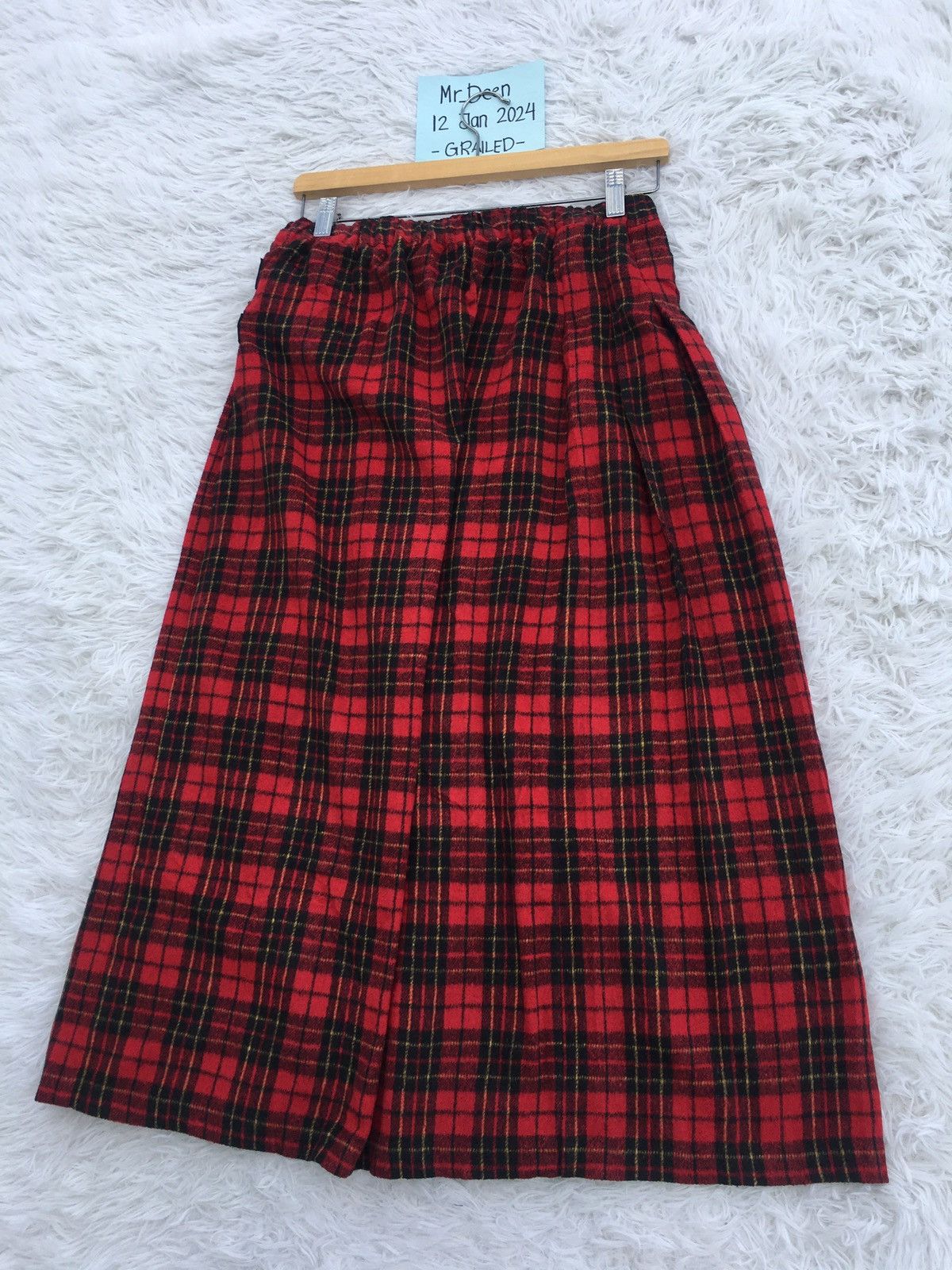 Japanese Brand Vintage Rare Punk Seditionaries Checkered Skirt Size 26" / US 2 / IT 38 - 13 Thumbnail