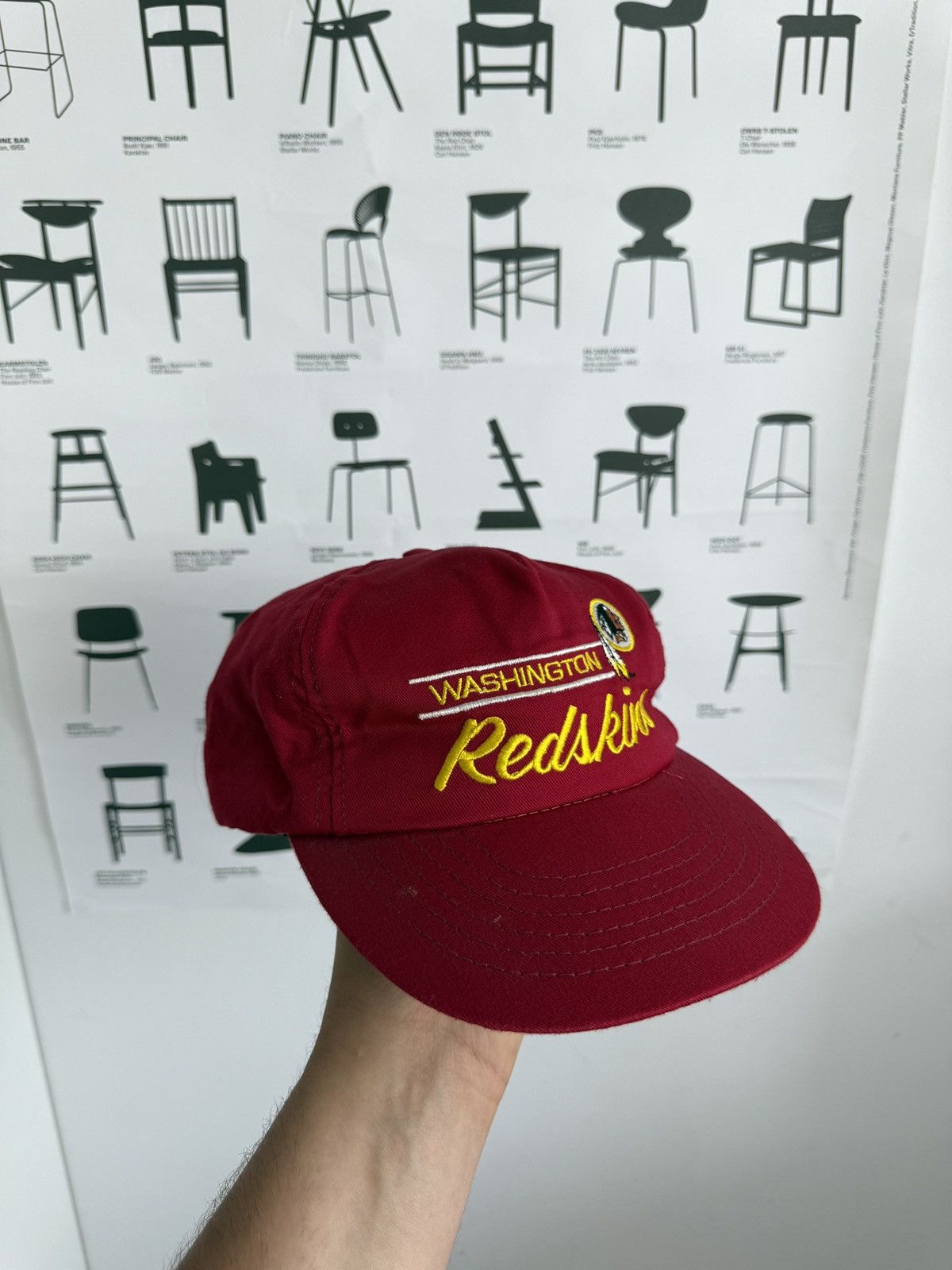 American Needle Vintage 90s Washington Redskins american needle NFL cap USA Size ONE SIZE - 1 Thumbnail