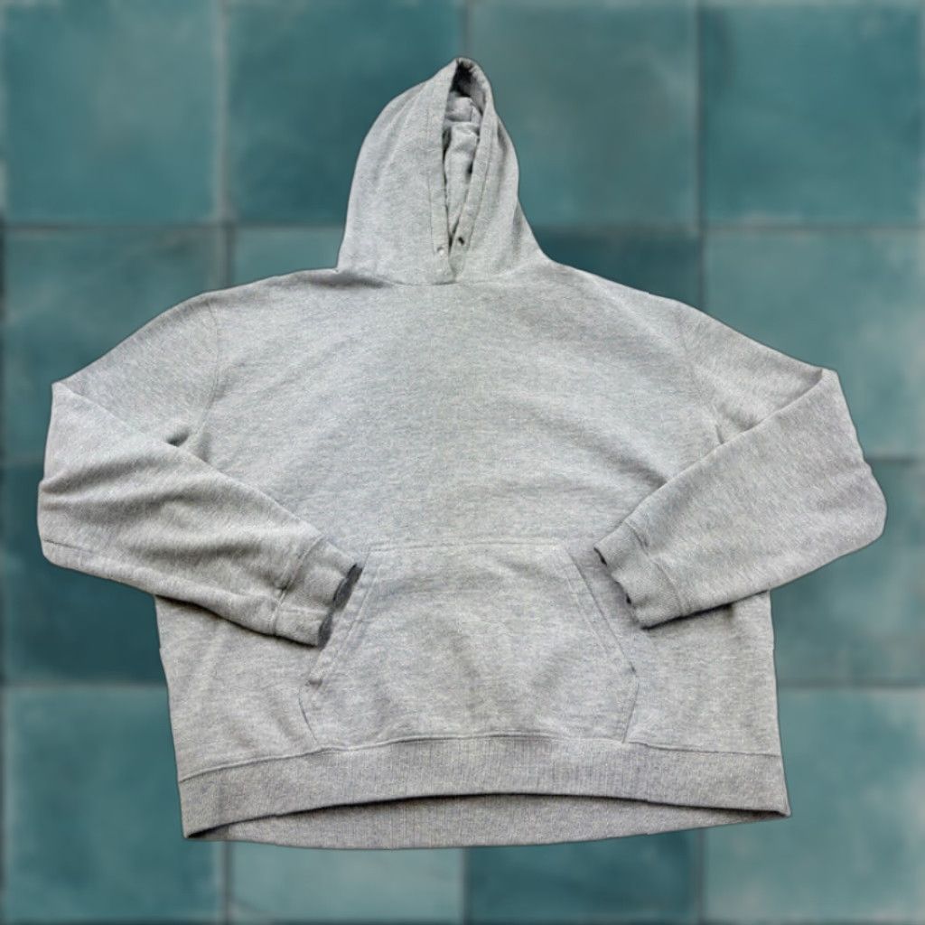Topshop TOPSHOP Hoodie Sweatshirt Womens US 6 Gray Pullover Hooded Cotton Sweatshirt Activewear Women 6 Gray Size M / US 6-8 / IT 42-44 - 1 Thumbnail