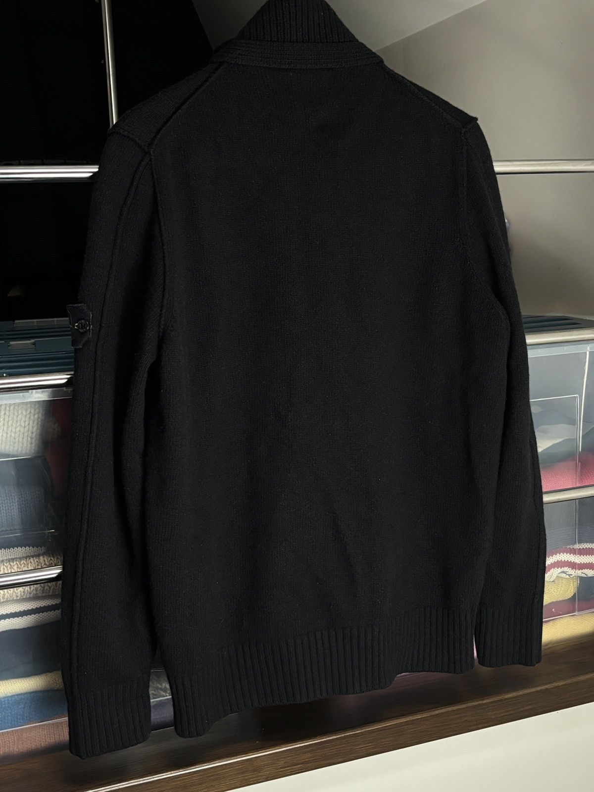 Stone Island Stone Island Vintage Knitted Wool Cardigan Sweater Size US XXL / EU 58 / 5 - 8 Thumbnail