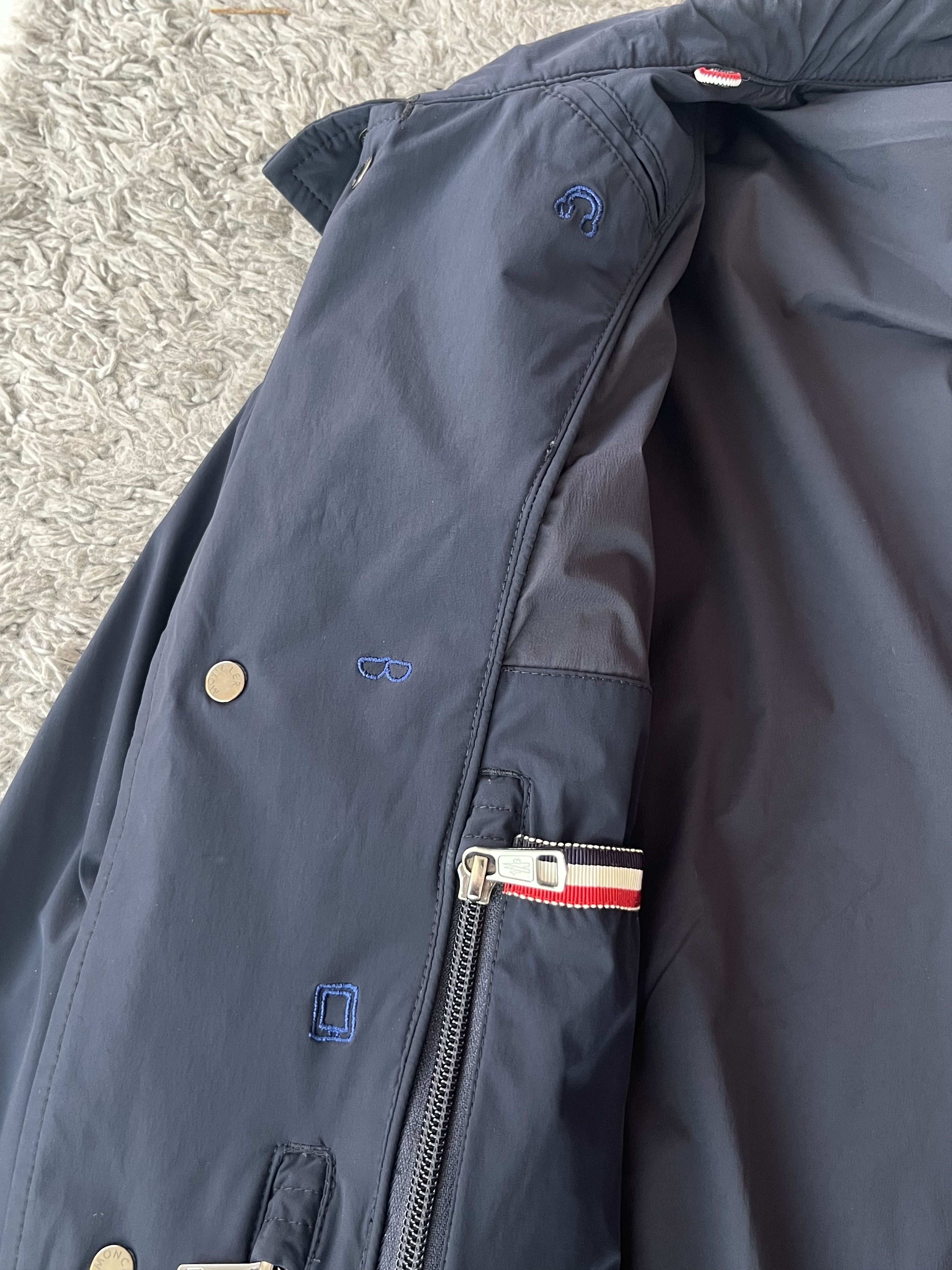 Moncler MONCLER Light Jacket Windbreaker CURAN MADE IN ROMANIA Size US M / EU 48-50 / 2 - 10 Thumbnail