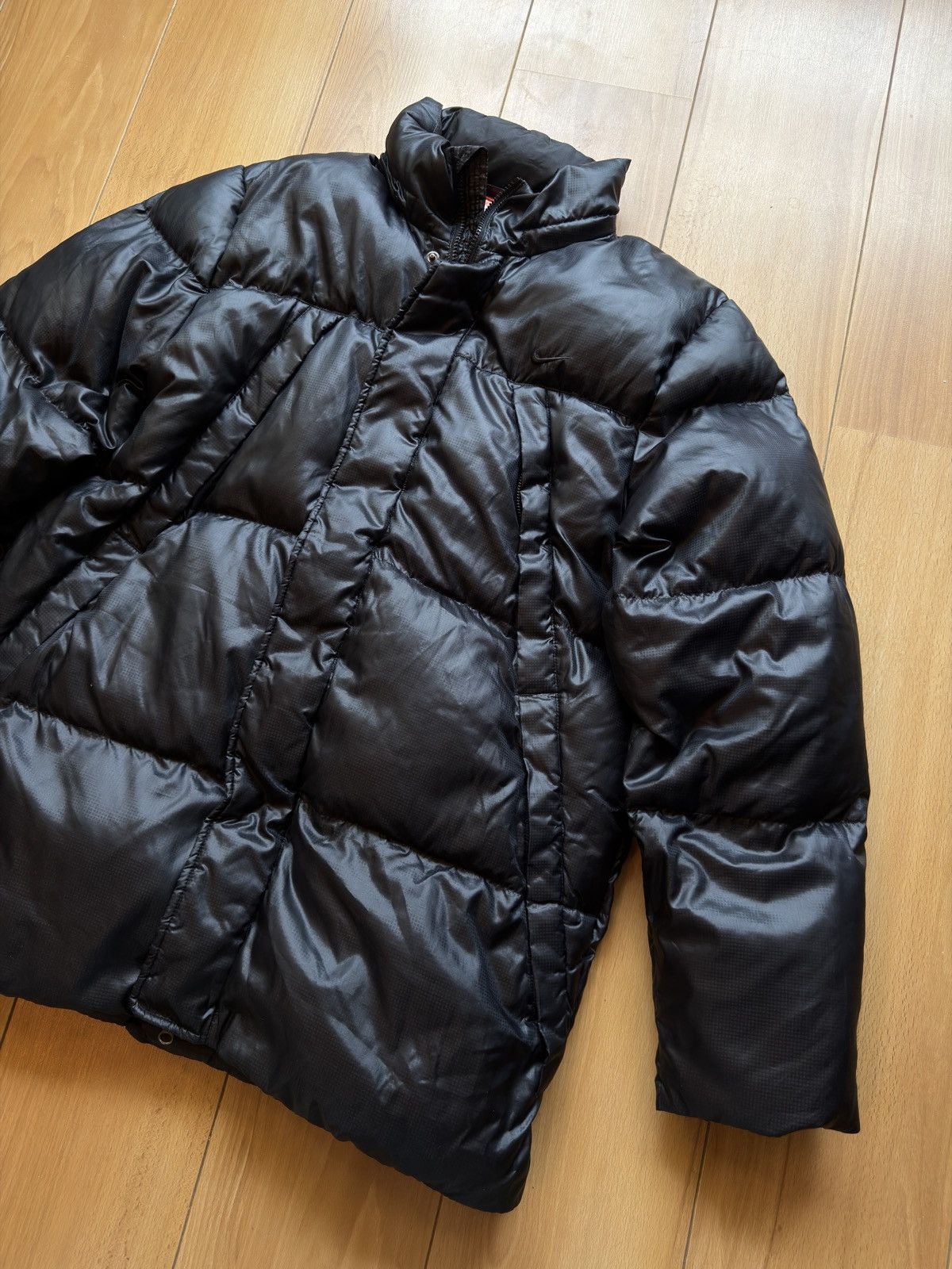 Nike Nike vintage black down jacket puffer Size US L / EU 52-54 / 3 - 6 Thumbnail