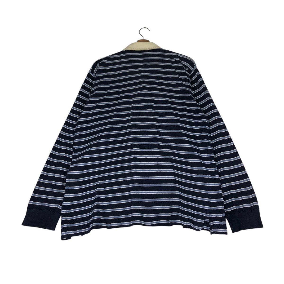 Polo Ralph Lauren Polo Ralph Lauren Old School Rugby Striped Design Collogue Size US M / EU 48-50 / 2 - 11 Thumbnail