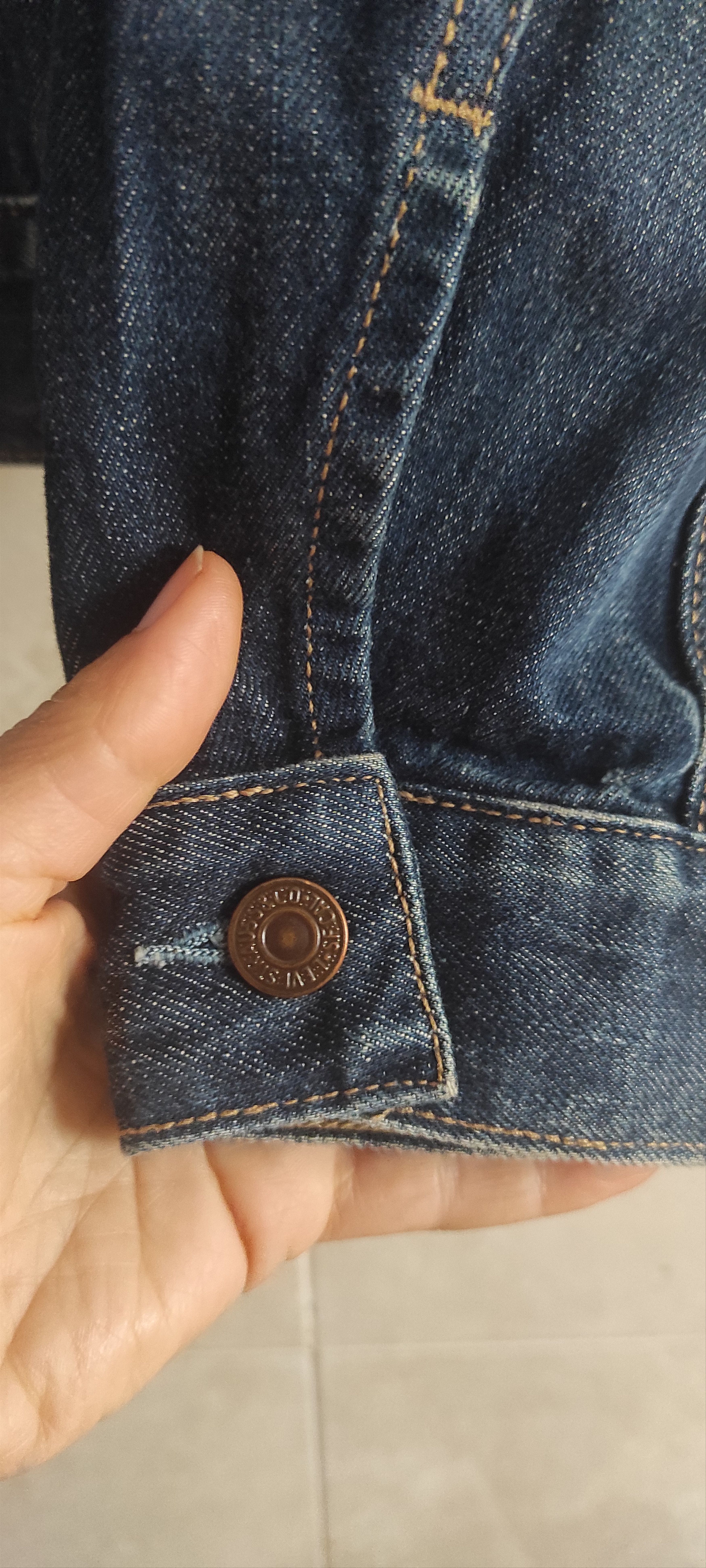 Levi's Levi's 70590 04 Women's Trucker Denim Jacket Size S / US 4 / IT 40 - 4 Thumbnail