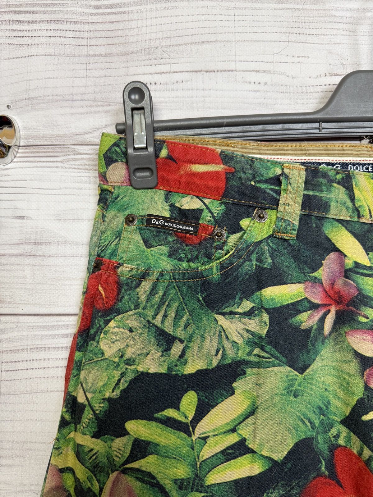 Dolce & Gabbana Dolce&Gabbana flower pants Size US 33 - 4 Thumbnail