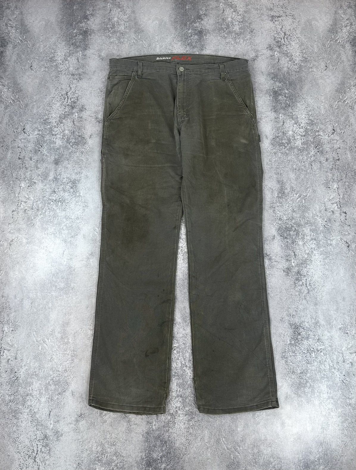 Dickies Vintage Dickies Distressed USA Carpenter Utility Work Pants Size US 38 / EU 54 - 2 Thumbnail
