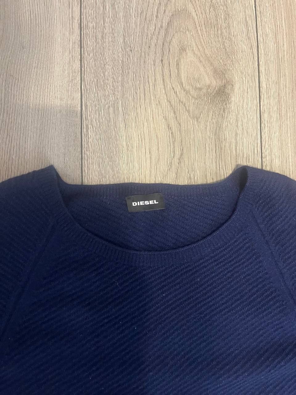 Diesel diesel knit sweater size M Blue Size US M / EU 48-50 / 2 - 4 Thumbnail