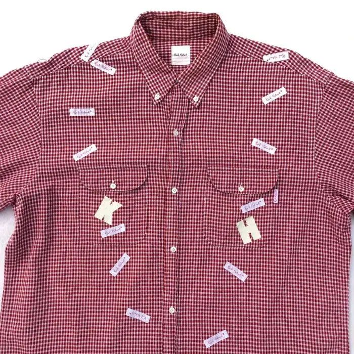 Karl Helmut Karl Helmut Checked Plaid Tartan Oversized shirt button up Size US XL / EU 56 / 4 - 2 Thumbnail