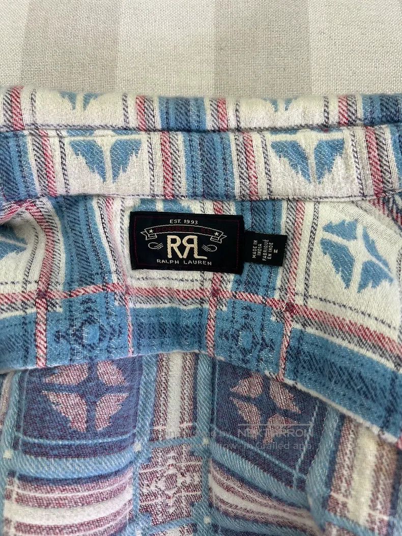 RRL Ralph Lauren RRL Ralph Lauren Blue, white and red plaid shirt Size US M / EU 48-50 / 2 - 3 Thumbnail