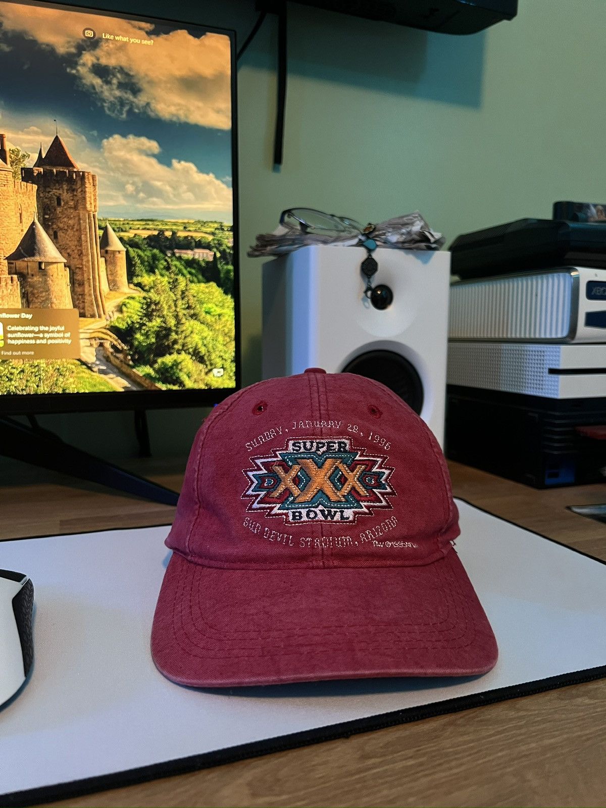 Vintage Men’s Red NFL “Super Bowl XXX” Vintage SnapBack Hat *Rare* Size ONE SIZE - 1 Thumbnail