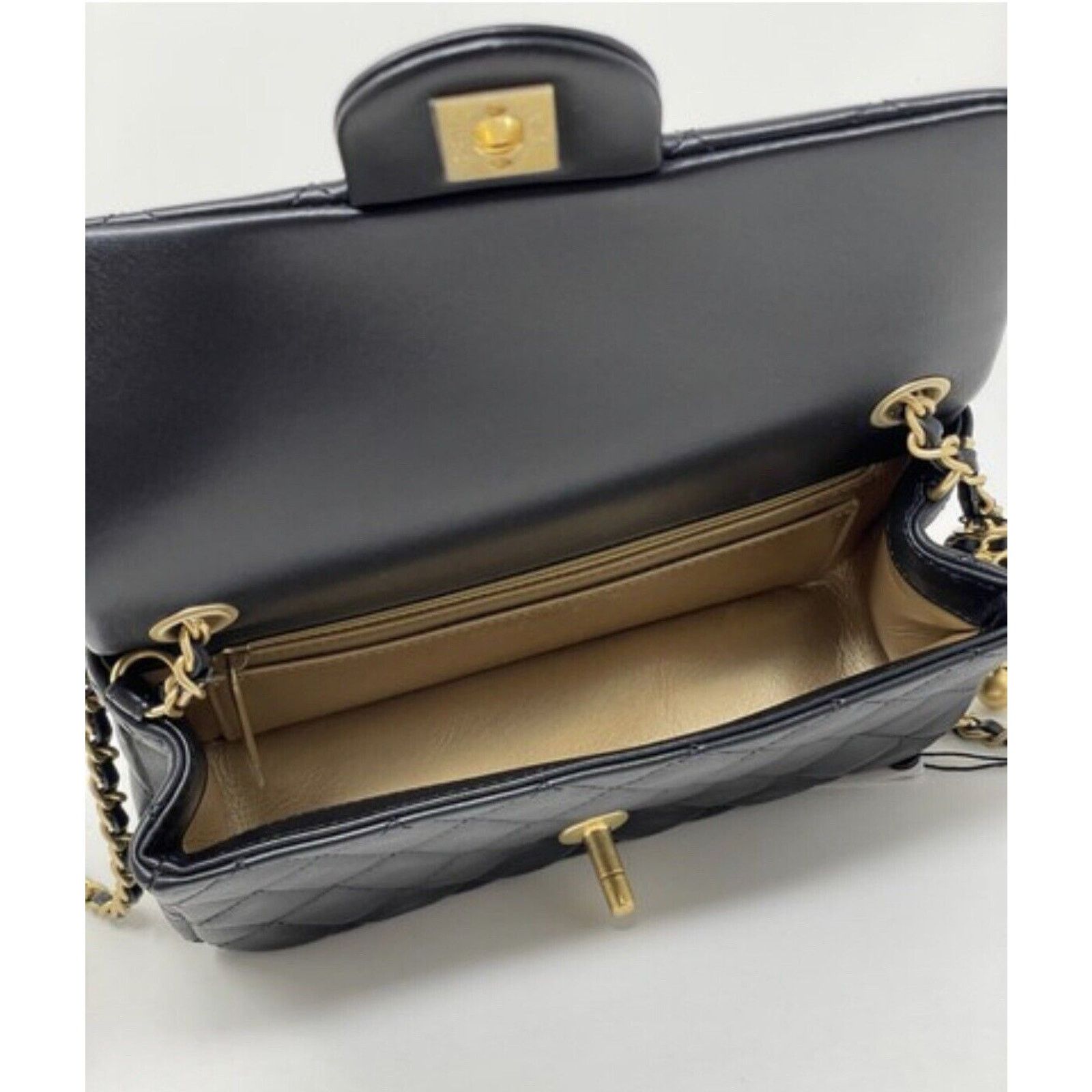 Chanel Chanel Mini Rectangle Rectangular Pearl Crush Unused Size ONE SIZE - 9 Thumbnail
