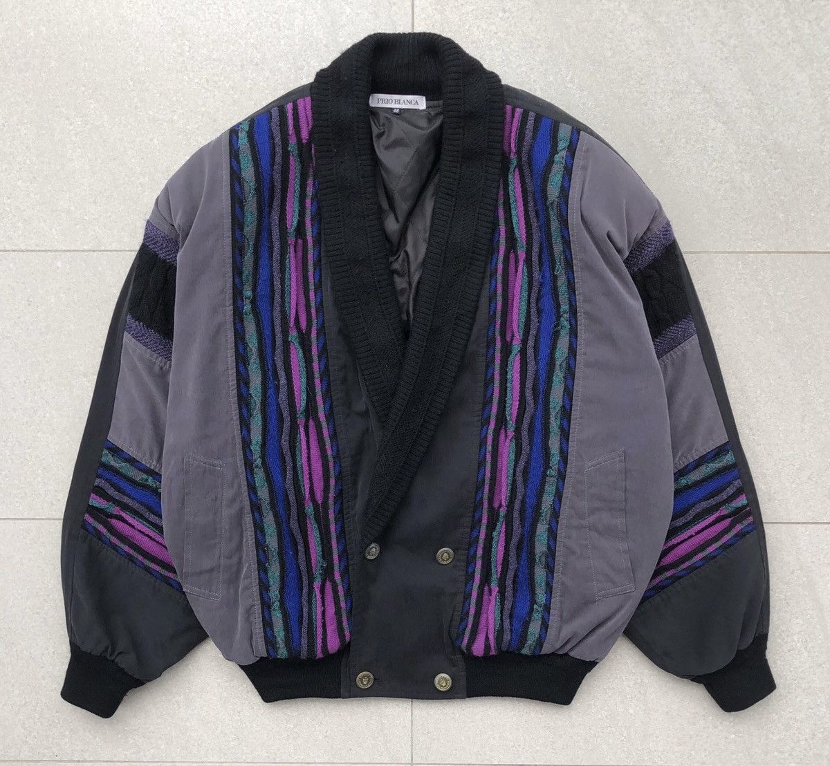 Vintage Vintage Prio Blanca Inspired Coogi Design Cardigan / Jacket Size US L / EU 52-54 / 3 - 1 Thumbnail