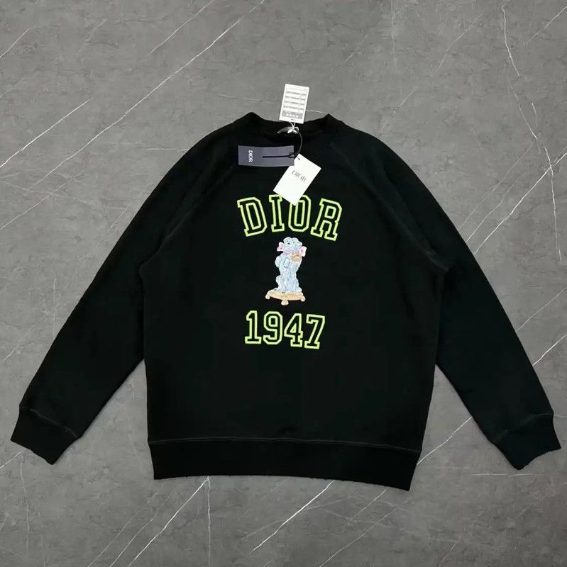 Dior Dior Black Men's Pullover Sweater 0089 Size US L / EU 52-54 / 3 - 1 Thumbnail