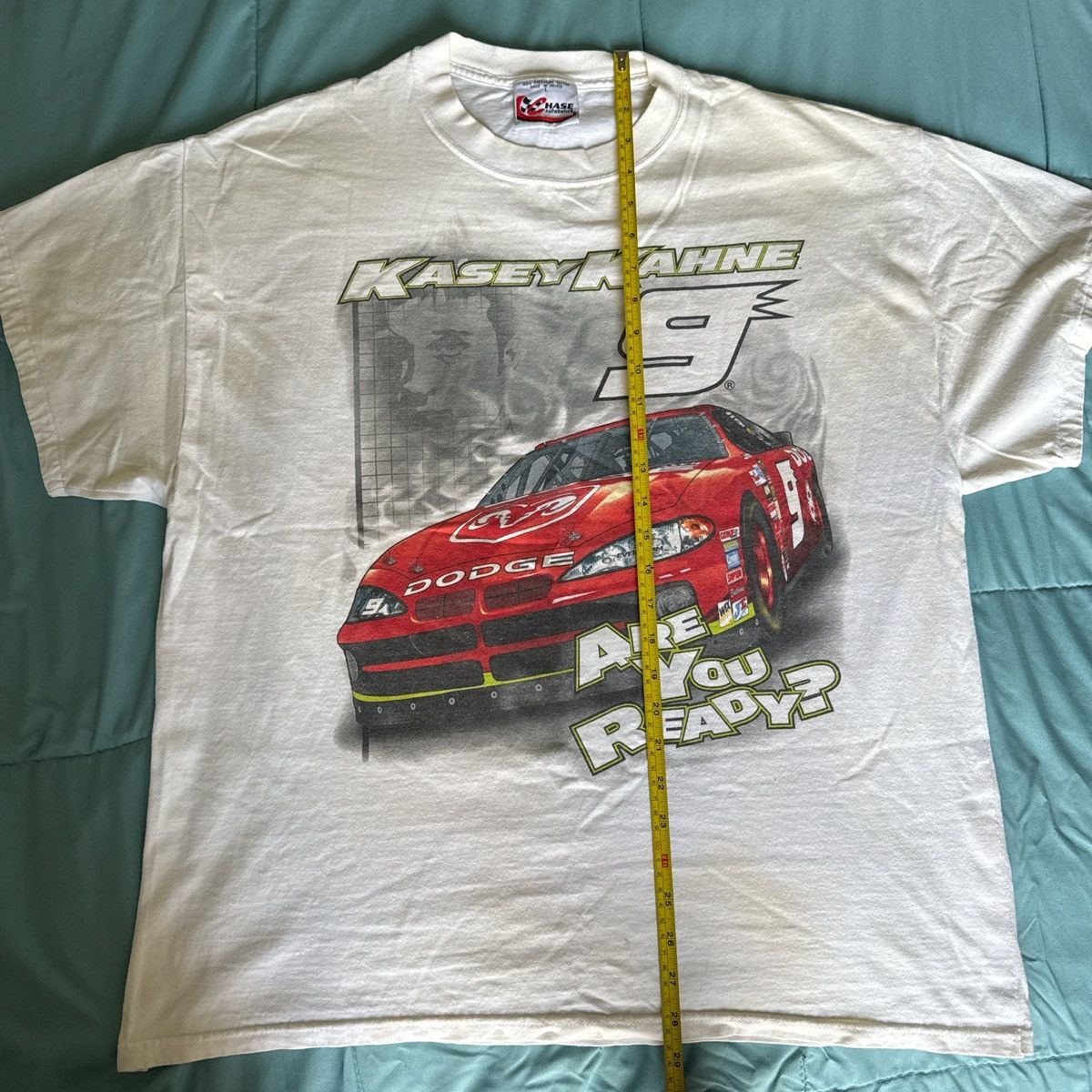 Chase Authentics Kasey Kahne No.9 Dodge Dealers Racing Tee - NASCAR Size US L / EU 52-54 / 3 - 7 Thumbnail