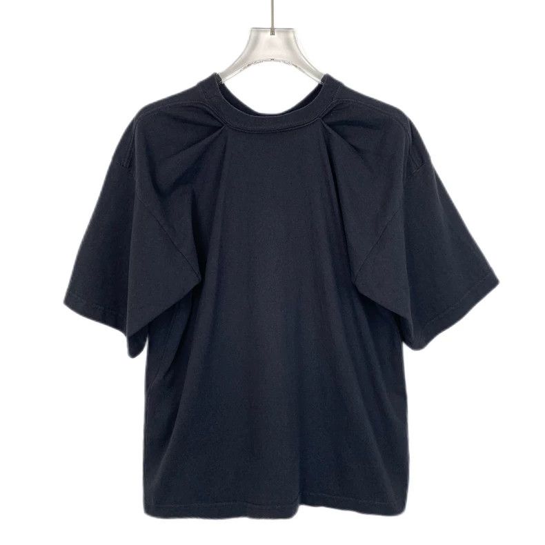 Other Balenciaga Black logo monogrammed cotton crewneck short-sl Size US XS / EU 42 / 0 - 2 Thumbnail