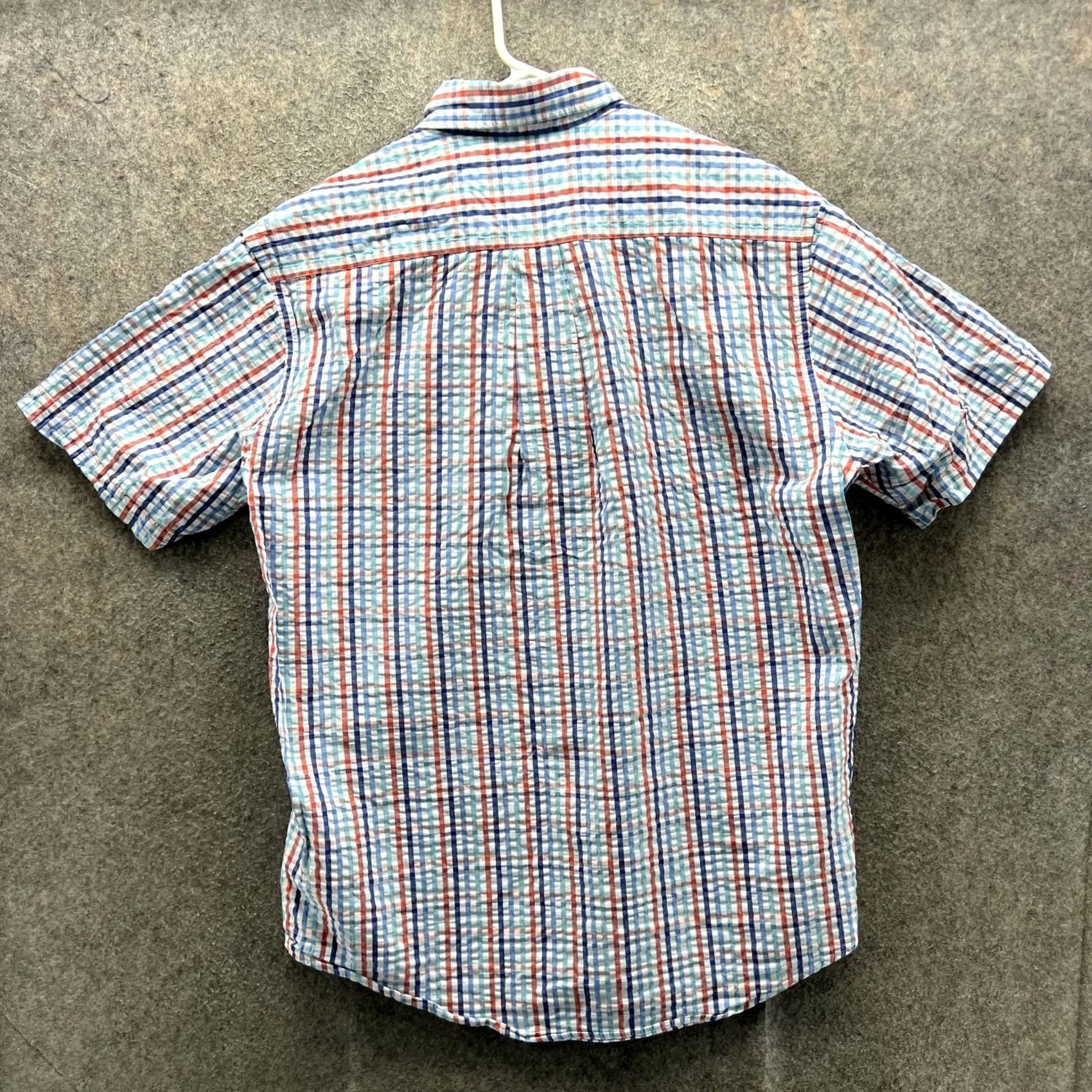 Brooks Brothers Brooks Brothers Shirt Mens M Short Sleeve Button Front Plaid Seersucker Multicolor Cotton Lightweight Casual 90s? Size US M / EU 48-50 / 2 - 2 Thumbnail