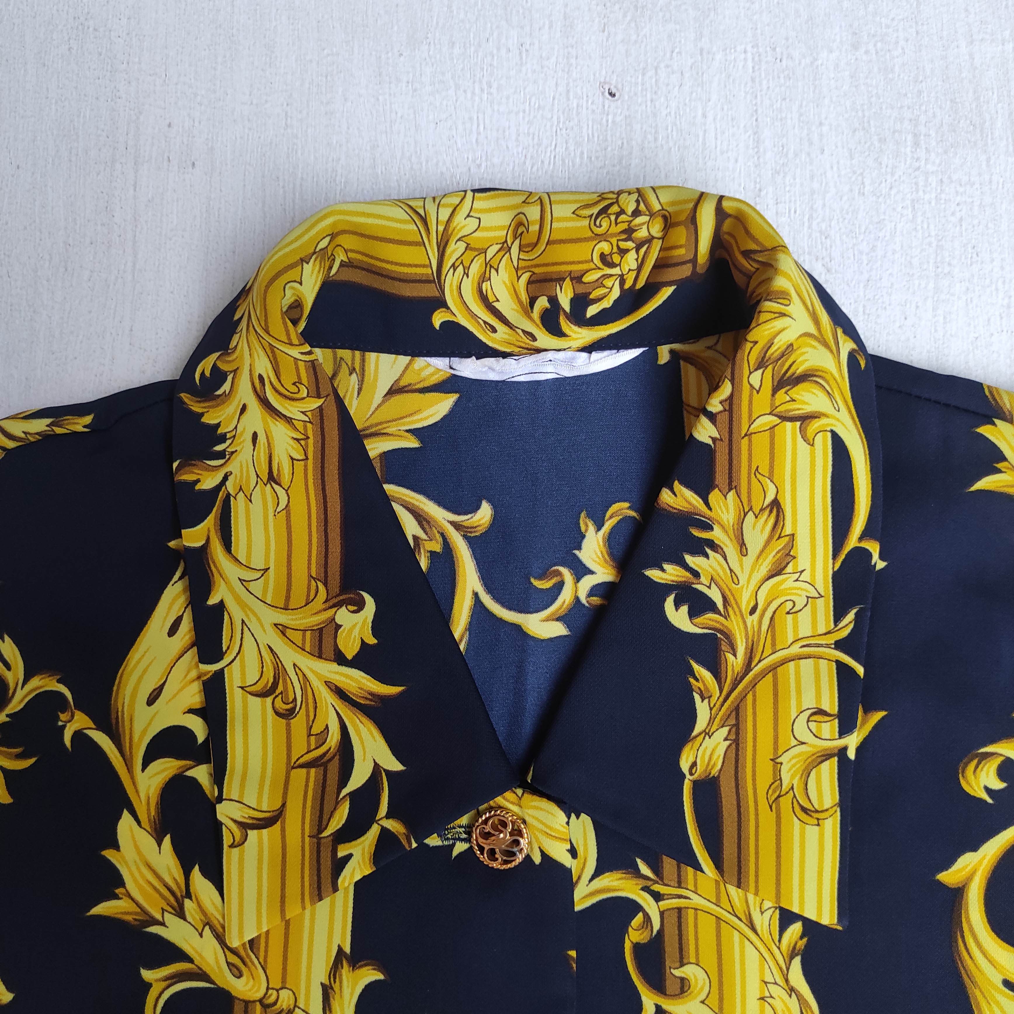 Japanese Brand Made in Japan Primary Shirt Button Up Like versace Size US M / EU 48-50 / 2 - 3 Thumbnail