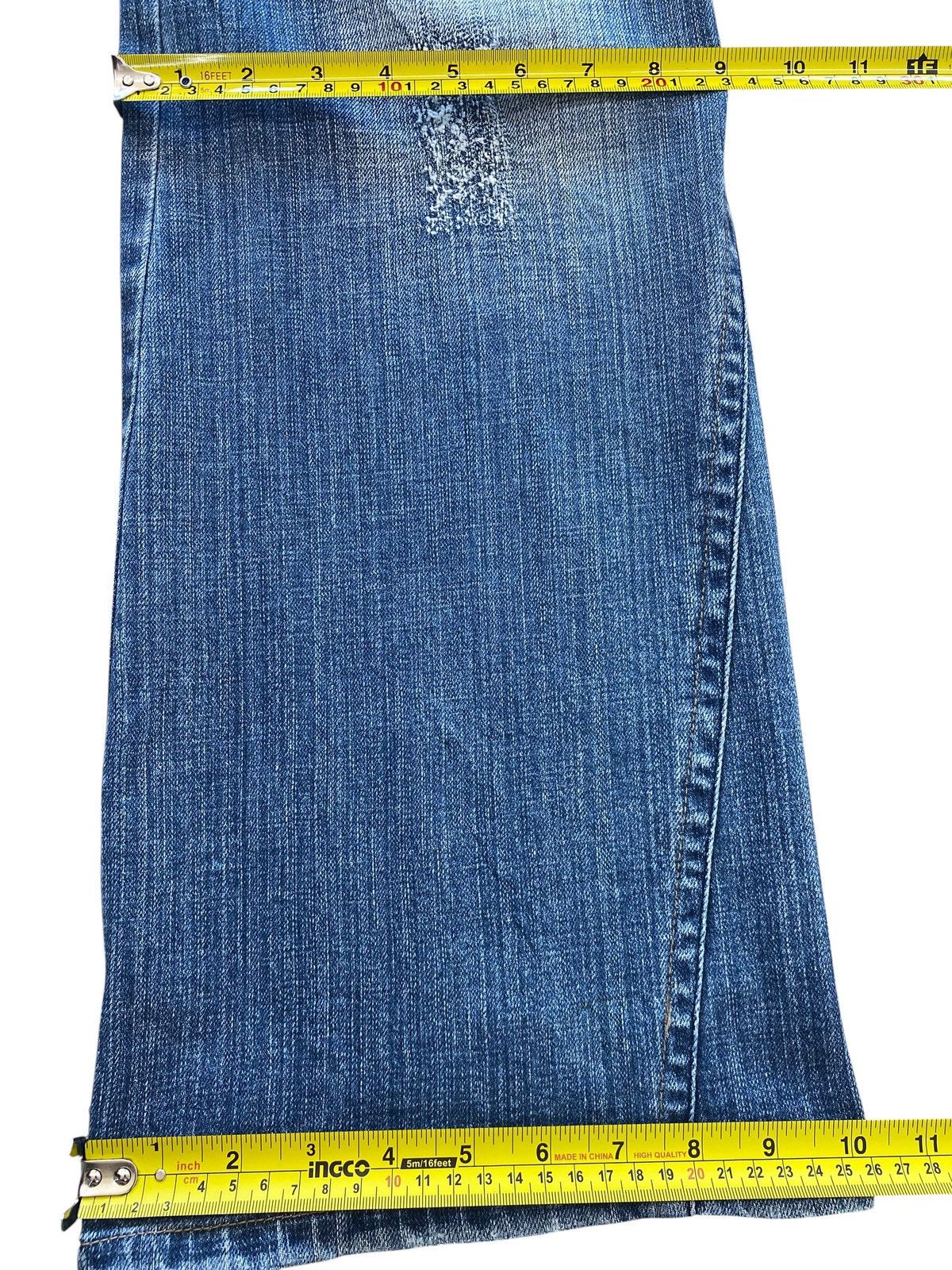 Other Camel Road Faded Wash Style Flare Bootcut Jeans Size US 33 - 9 Thumbnail