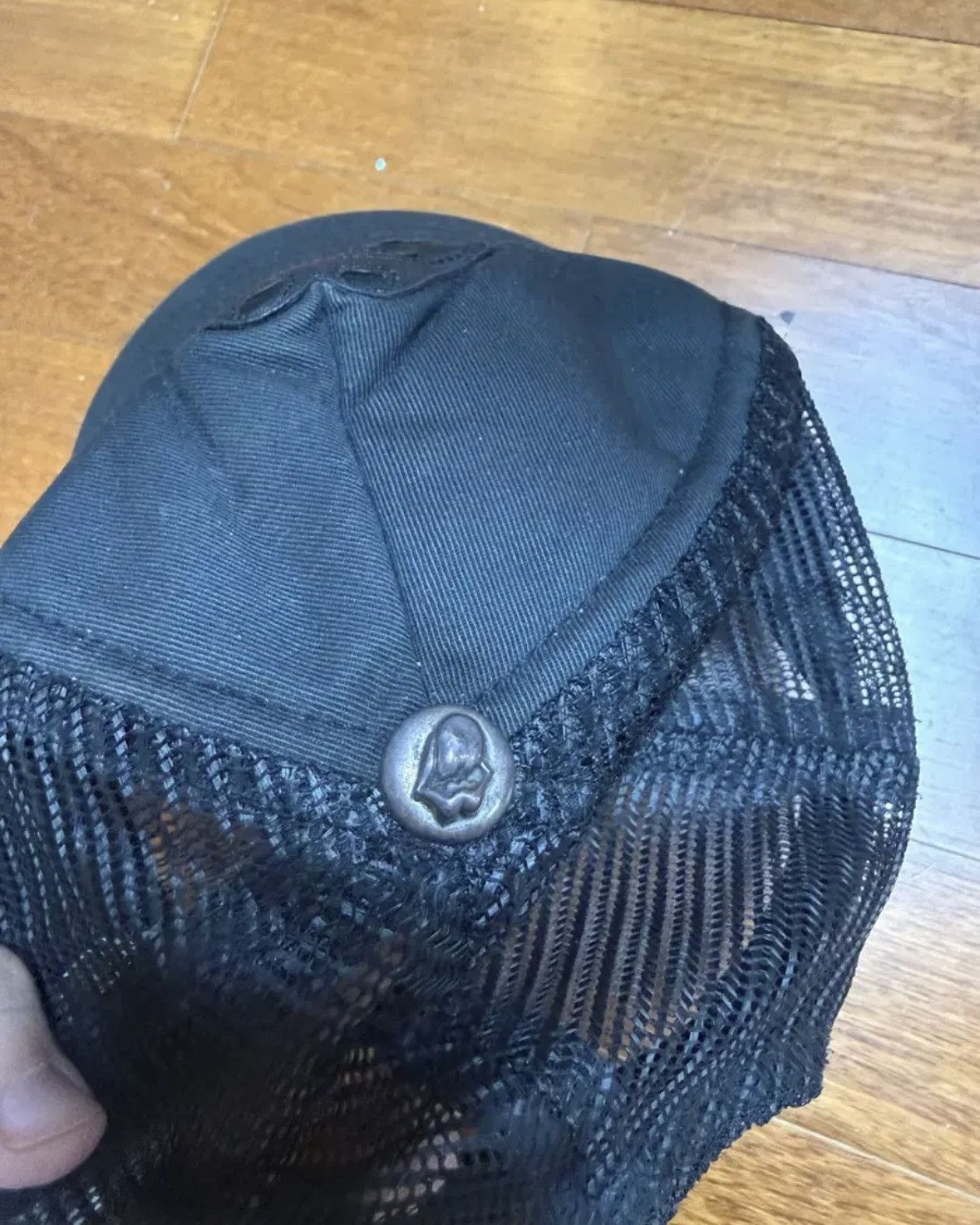 Chrome Hearts Chrome Hearts Rolling Stones Leather Patch Hat Size ONE SIZE - 2 Thumbnail