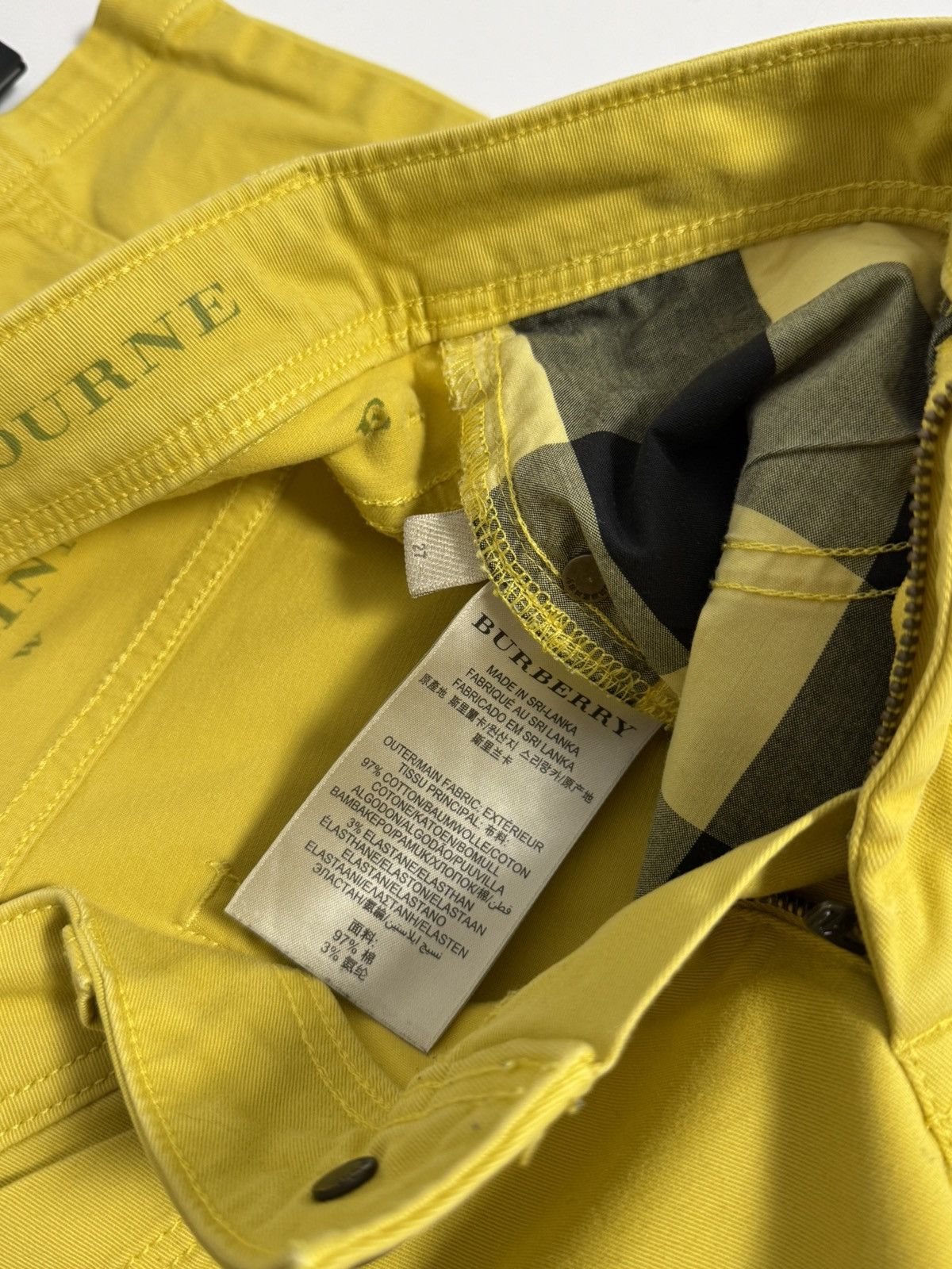 Burberry Burberry Brit Women’s Pants Luxury Red Skinny Size 27" / US 4 / IT 40 - 16 Thumbnail